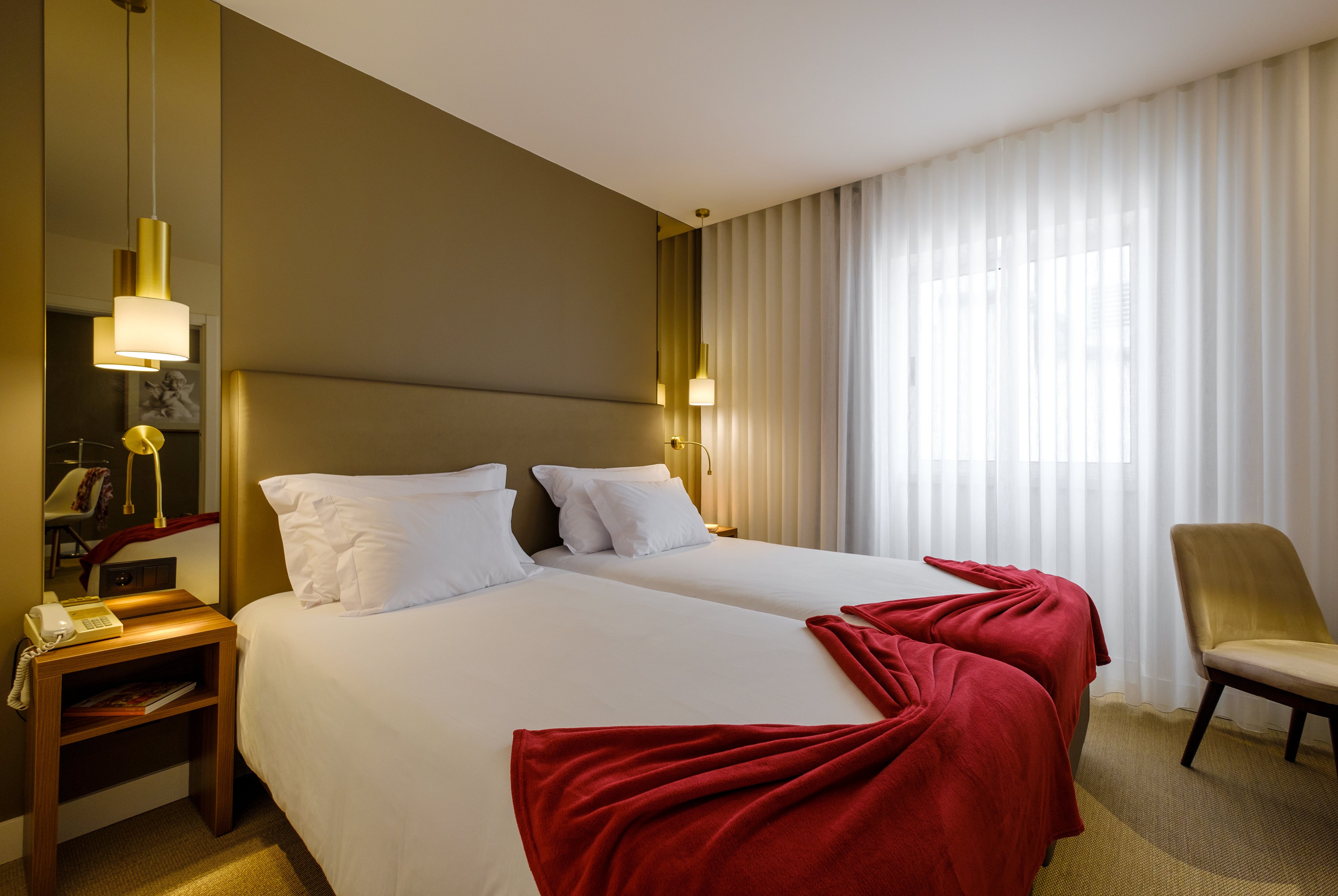 غرفة قياسية بسرير مزدوج أو سريرين منفصلين، Hotel Regina Fatima 3/5