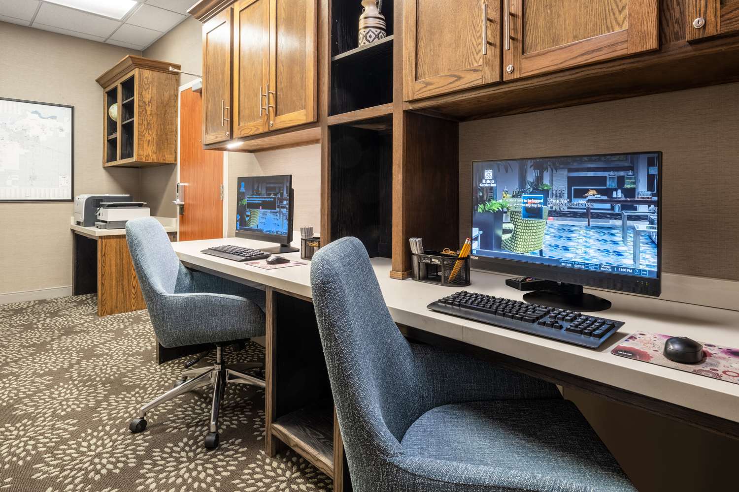 work area