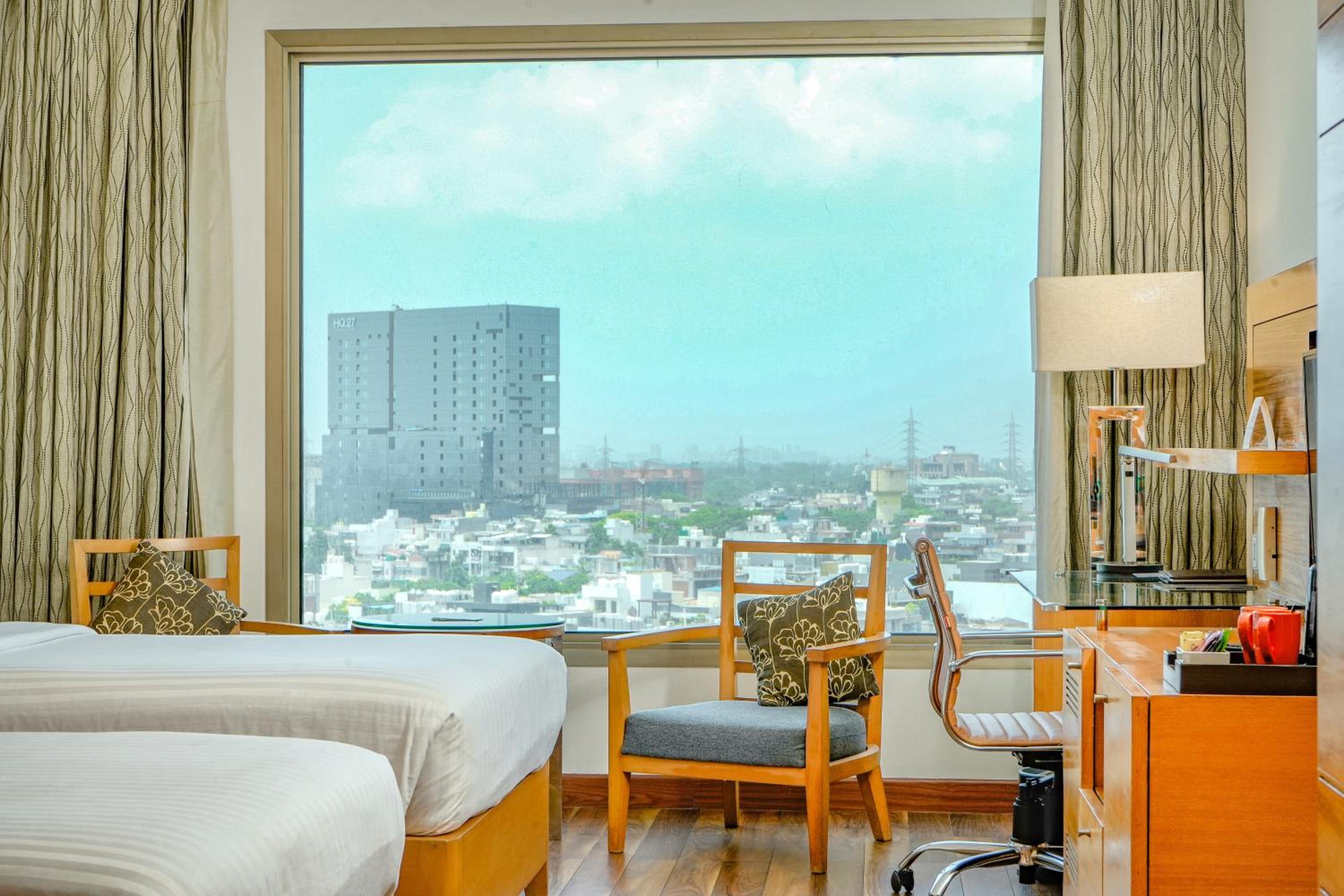 غرفة ديلوكس بسريرين منفصلين، Courtyard By Marriott Gurugram Downtown 10/10