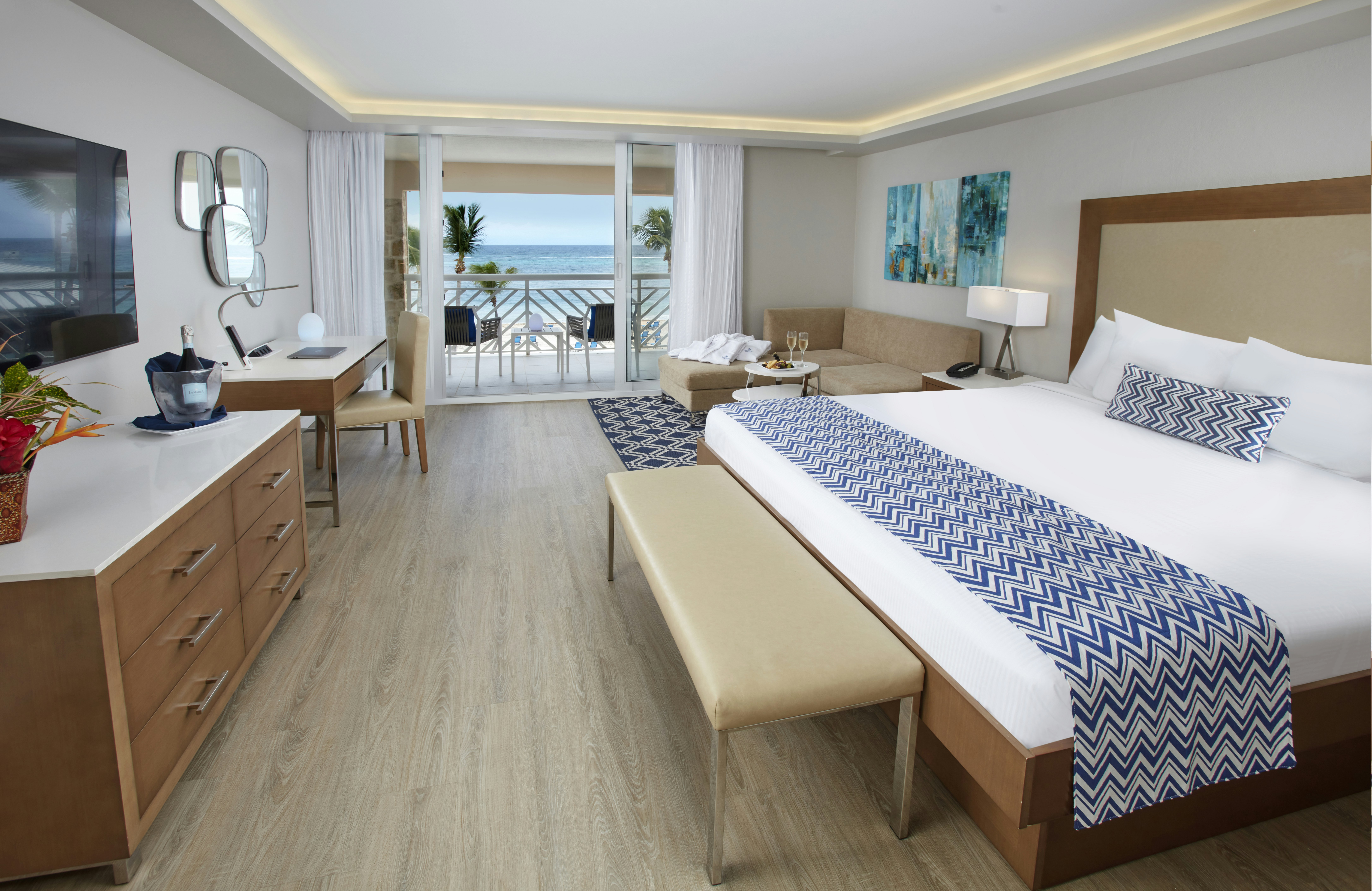 Ocean, King Bed, Beach Front