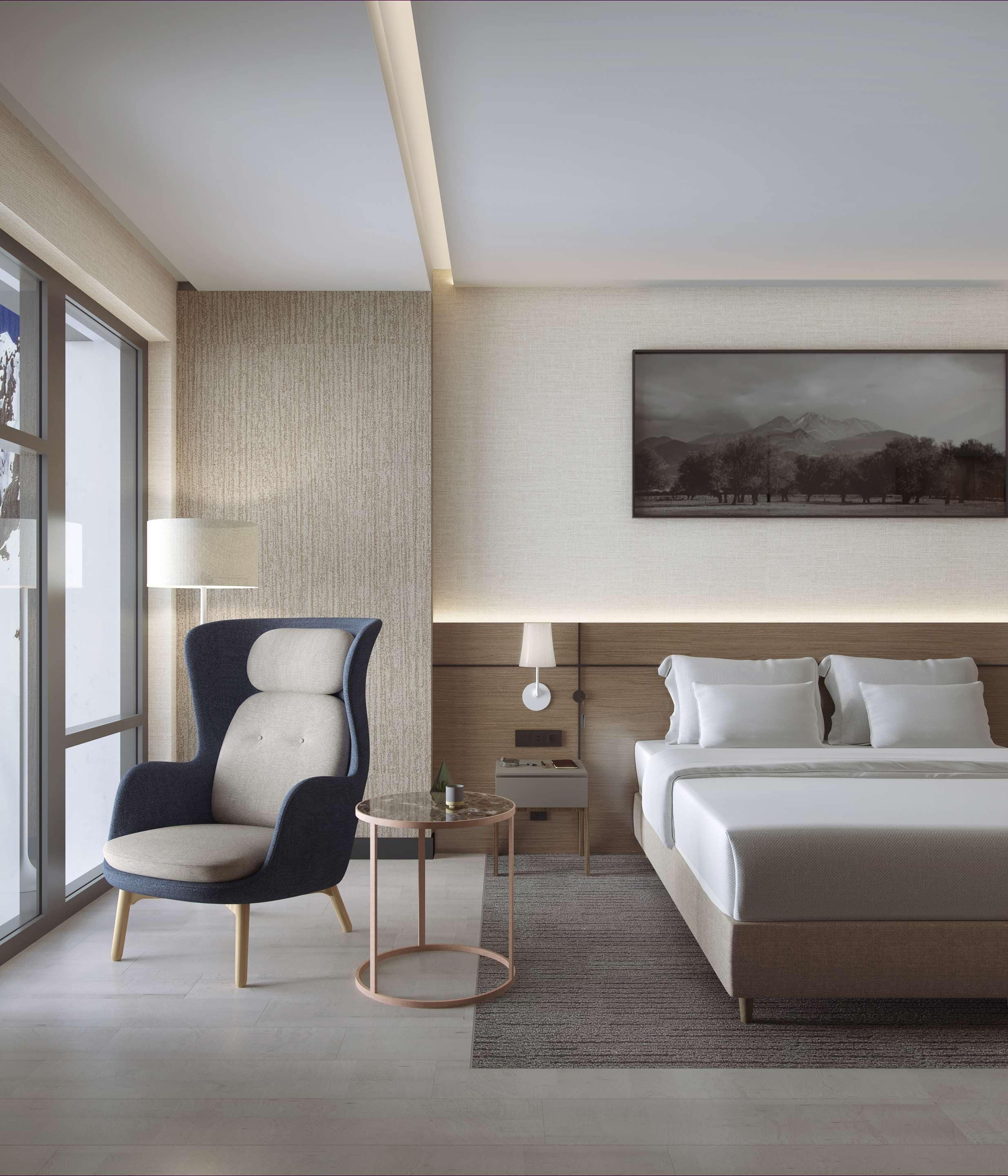 جناح جونيور بإطلالة على الجبل بشرفة، Radisson Blu Hotel Mount Erciyes 8/10