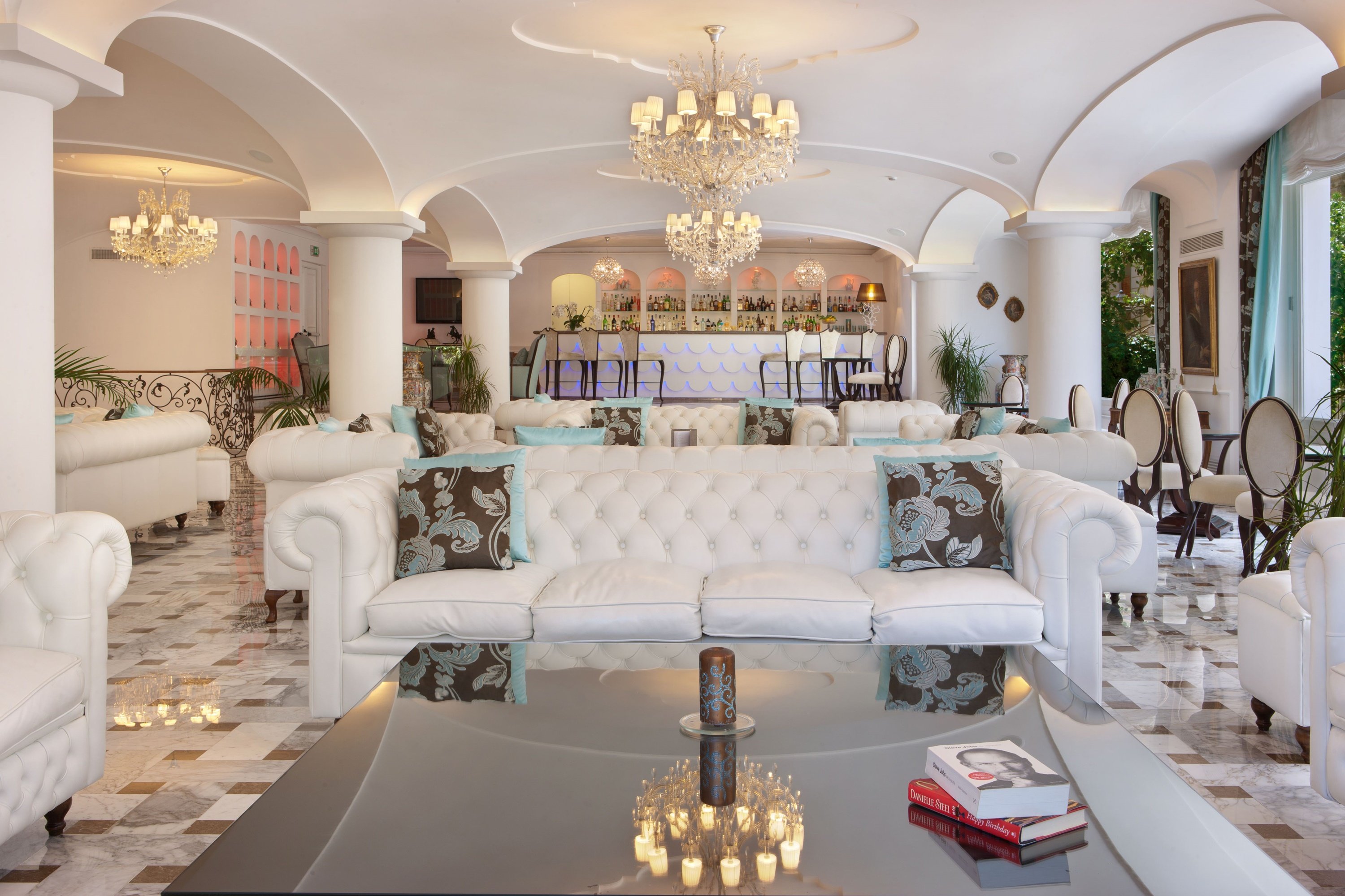 Lobby at Grand Hotel La Favorita, SORRENTO