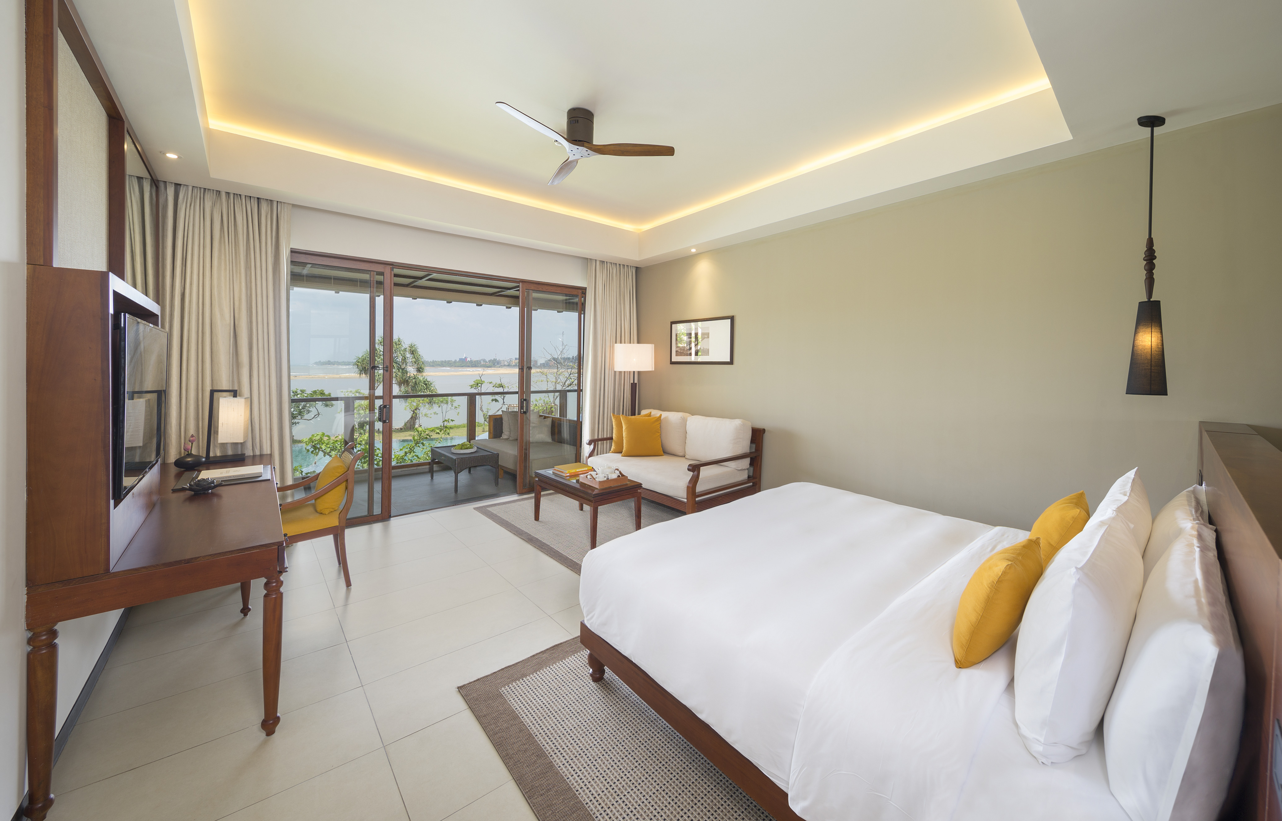 Deluxe, Double Bed, Lagoon View
