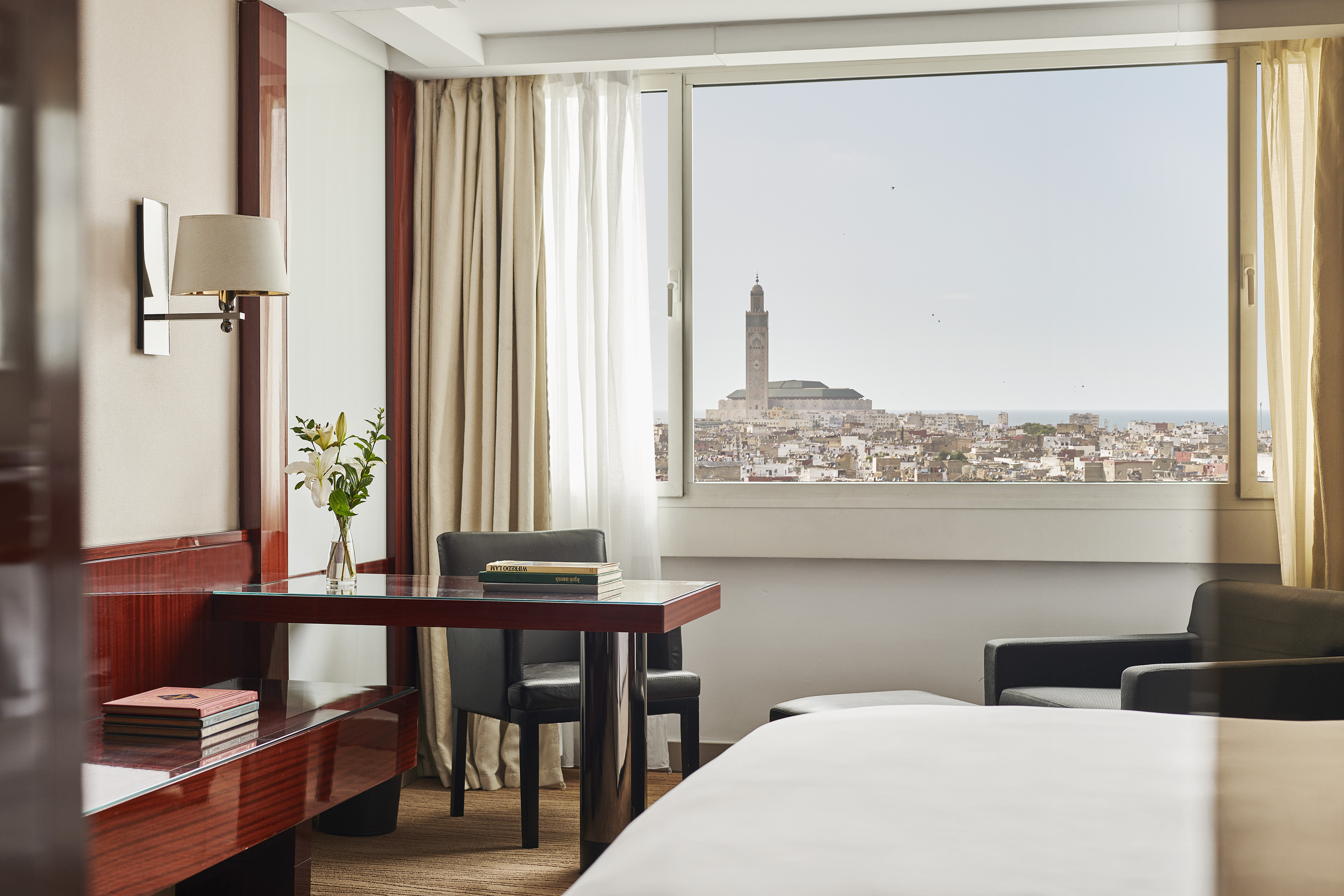 غرفة بسرير كينج بإطلالة، Hyatt Regency Casablanca 2/2