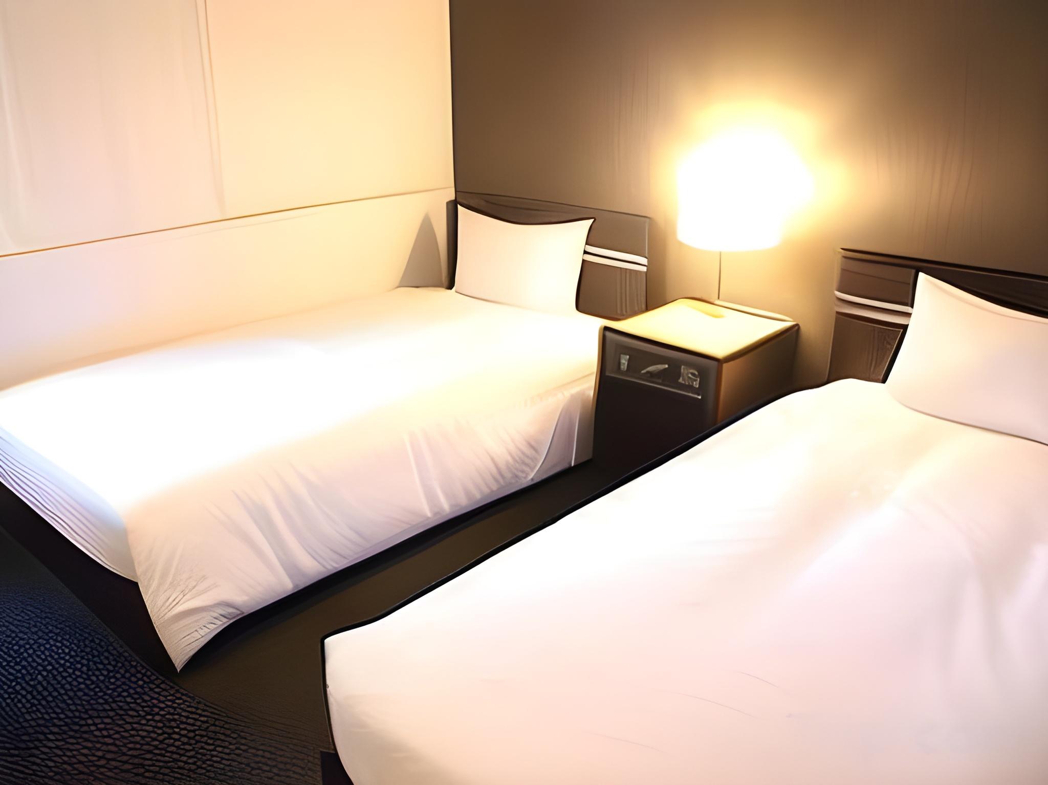 Room, Twin Beds, Smoking