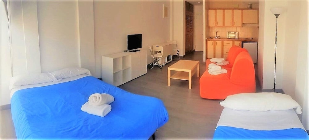 Montblanc, Slope, Studio, Double Bed, Kitchen
