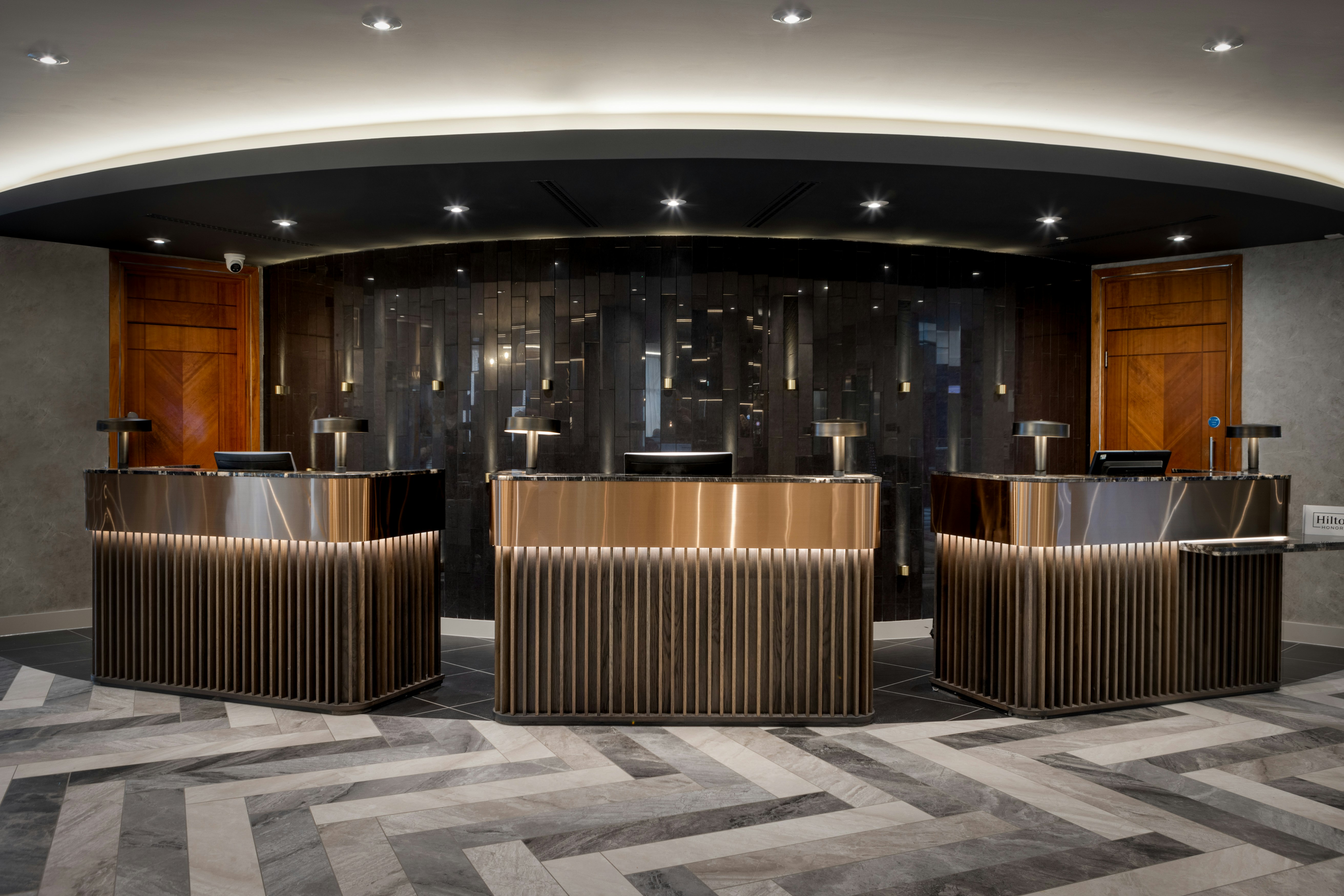 Lobby at Hilton Cardiff Hotel, CARDIFF
