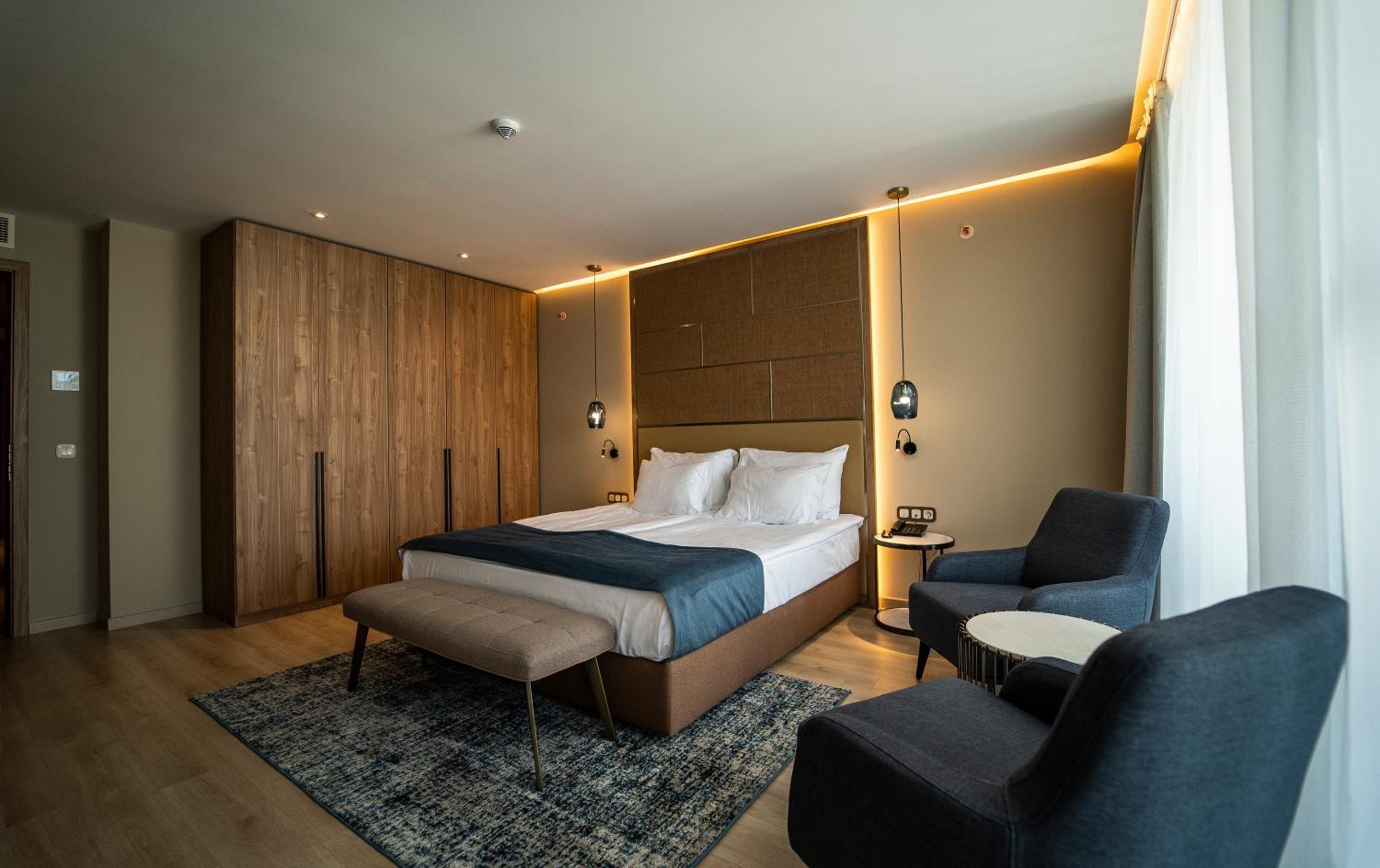 غرفة عائلية بسرير فردي بإطلالة على البحر، Wave Resort 6/10