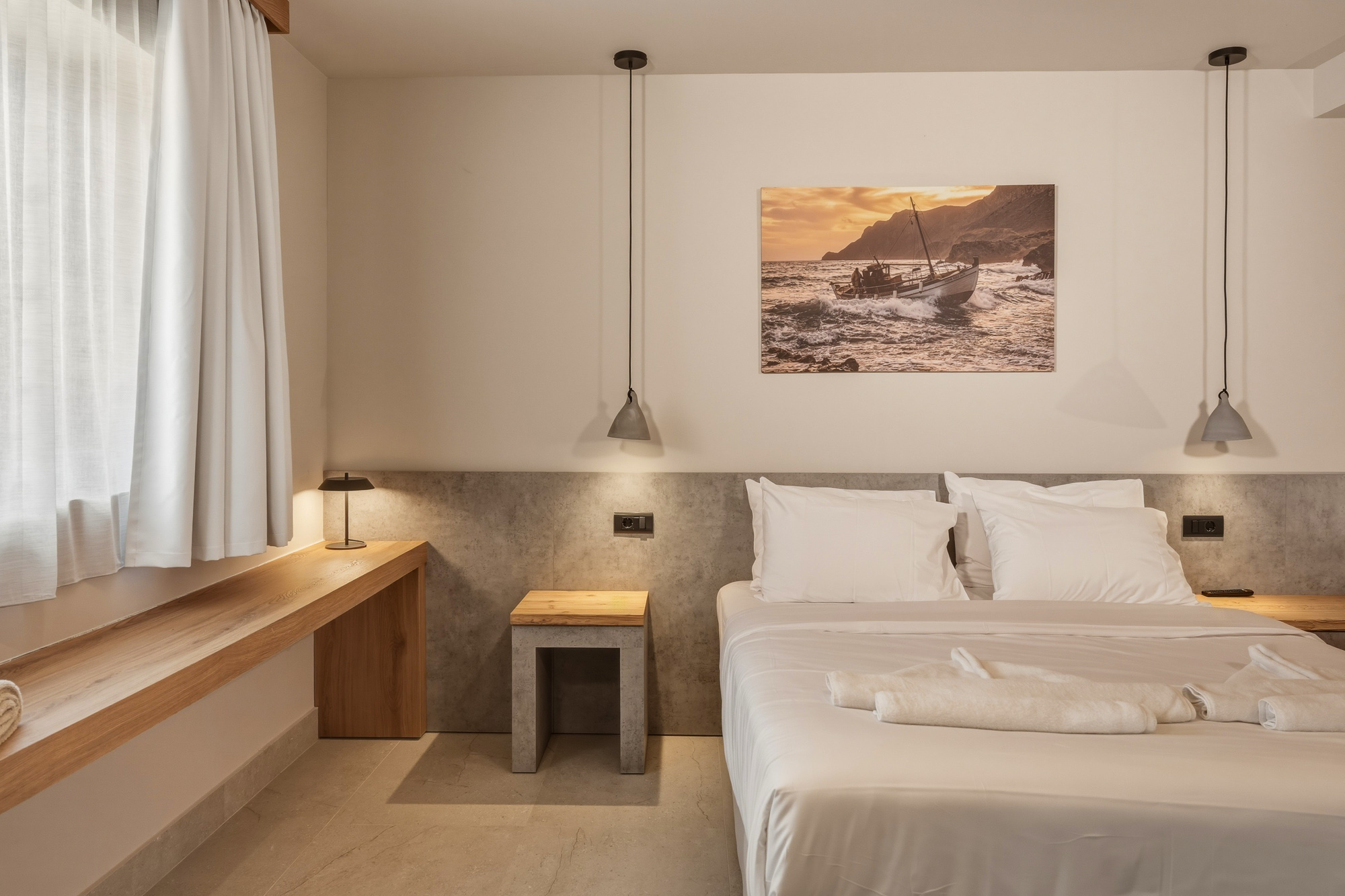 1 Bedroom, Suite, Sea View, Outdoor Jetted Tub، VOLTA Seaside hotel - Adult-only 3/9