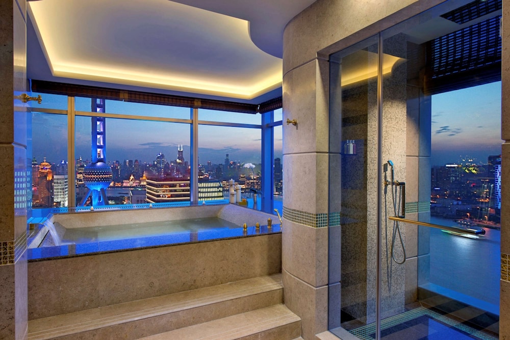 Lobby at Grand Kempinski Hotel Shanghai, SHANGHAI