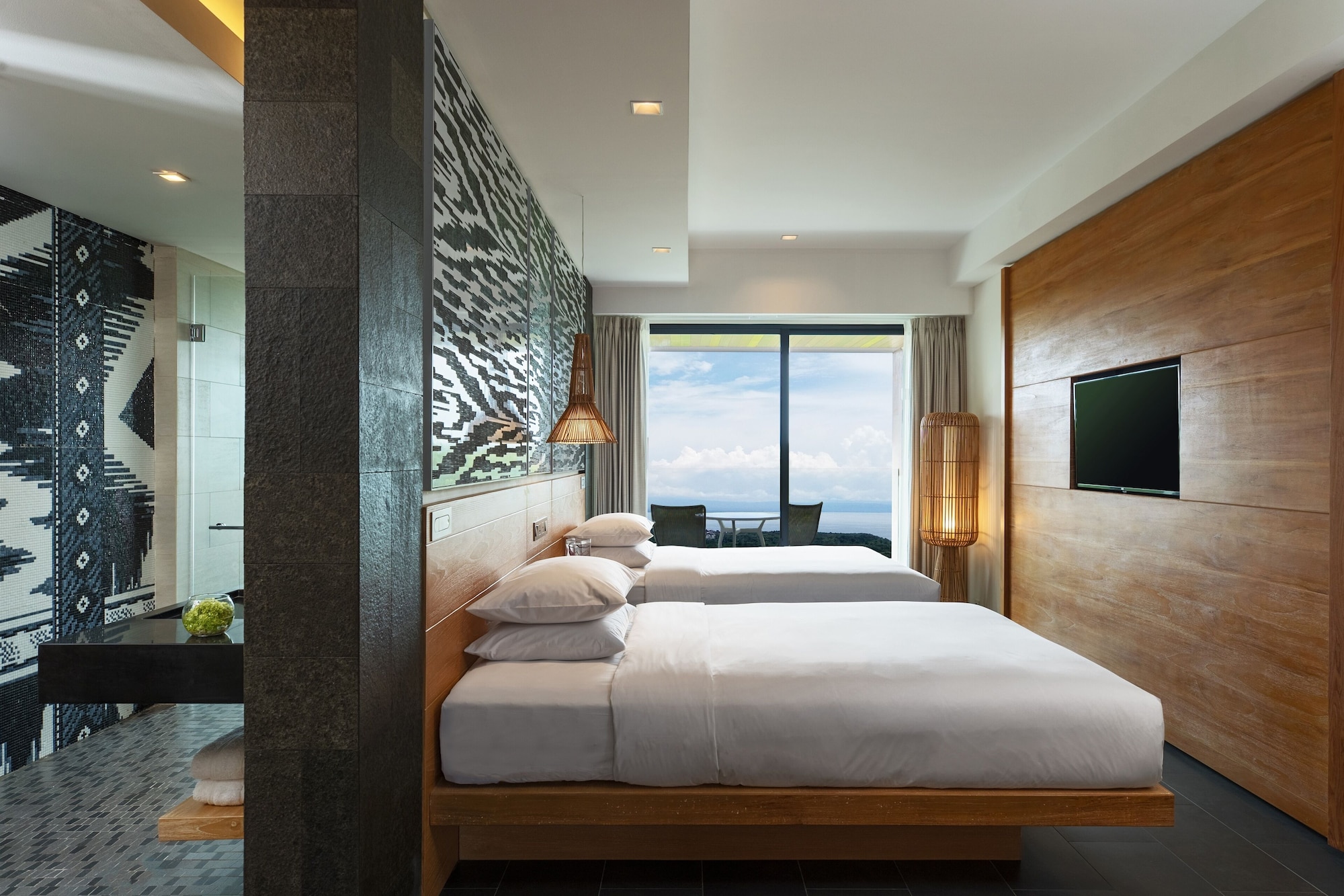 Room, Twin Beds, Ocean View, Balcony