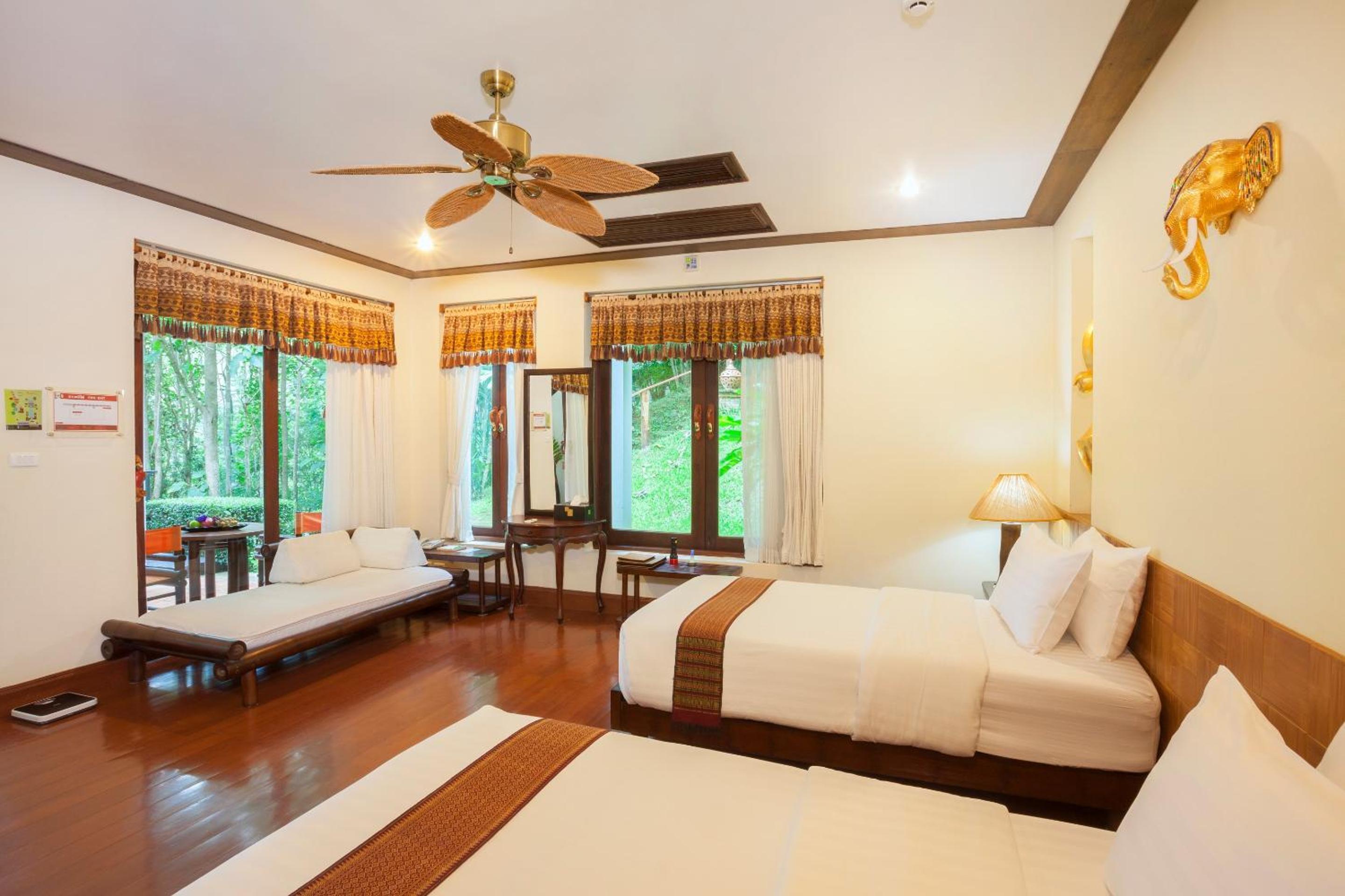 Sauna, Villa, Single Bed