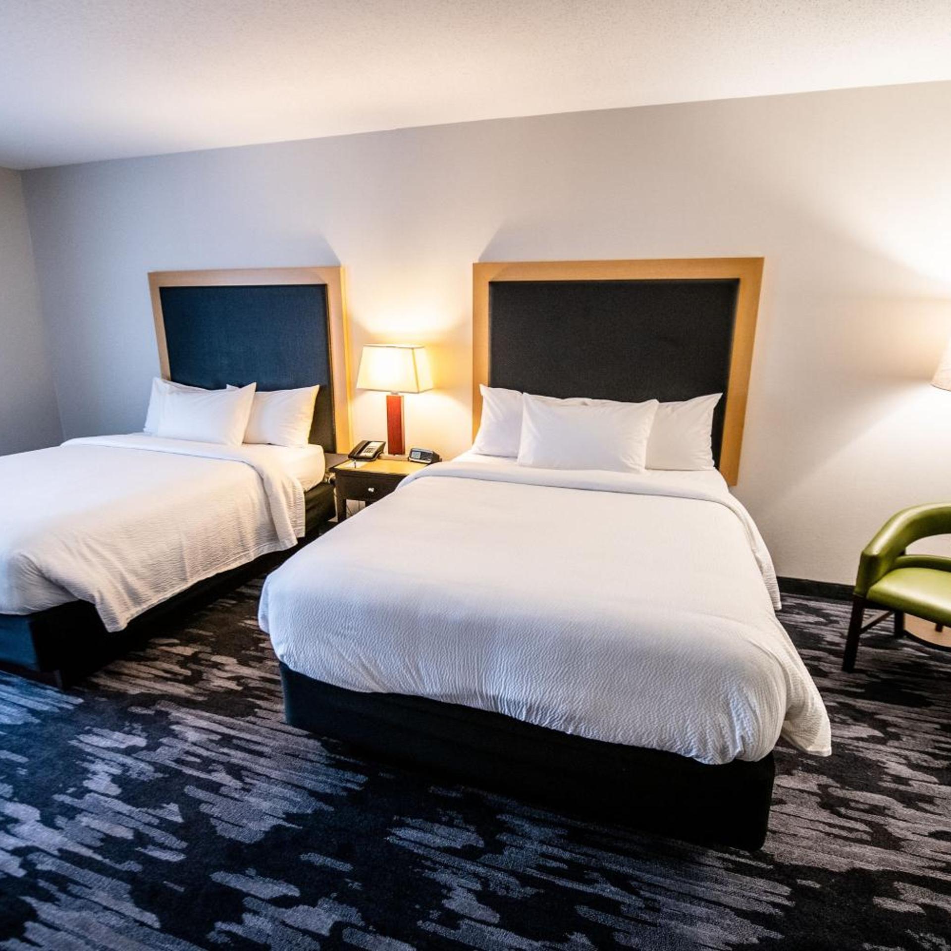 غرفة بسريرين كوين، Fairfield Inn and Suites by Marriott Washington Casino Area 3/9