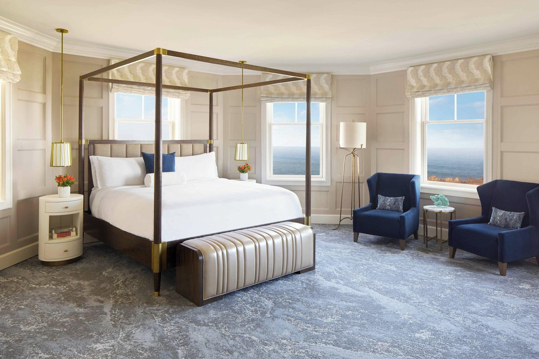 جناح بسرير كينج بإطلالة على البحر، The Ritz Carlton Half Moon Bay 6/10