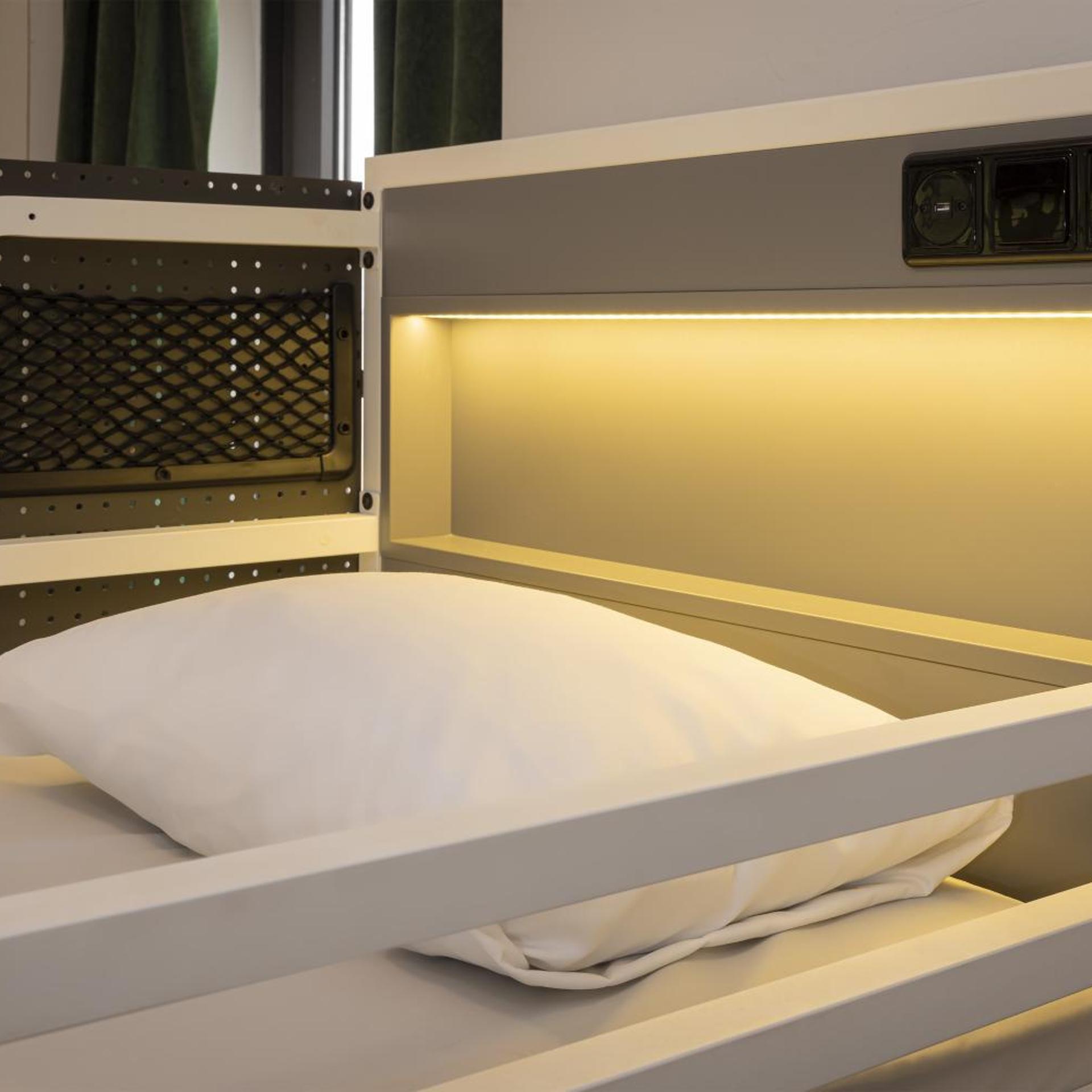 سكن مشترك بأربعة أسرّة للنساء، Generator Hostel Rome 10/10