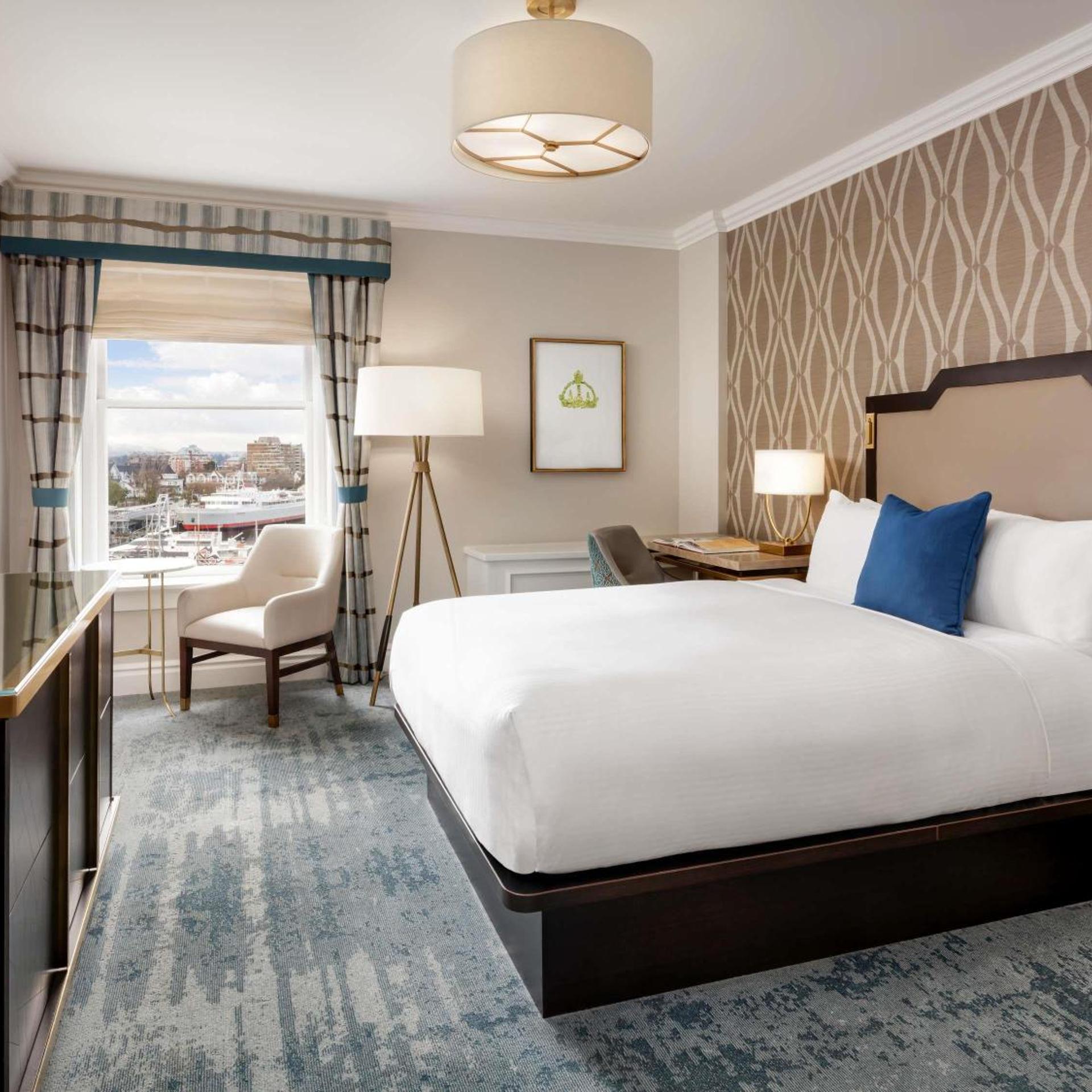 Fairmont, King Bed, Queen Bed, Harbour View