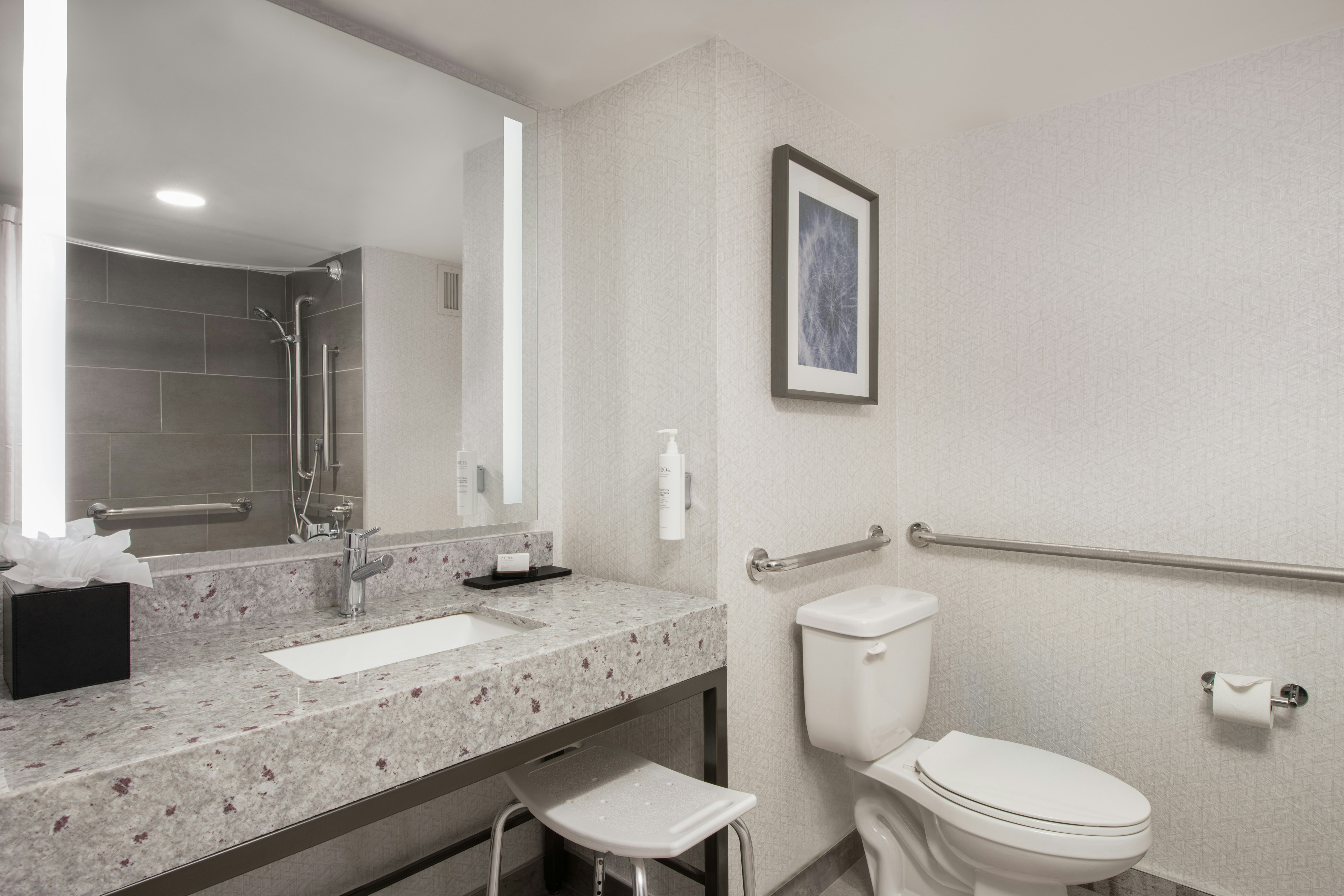 جناح بسرير كينج لذوي الإعاقة، Embassy Suites by Hilton Minneapolis Airport 2/2