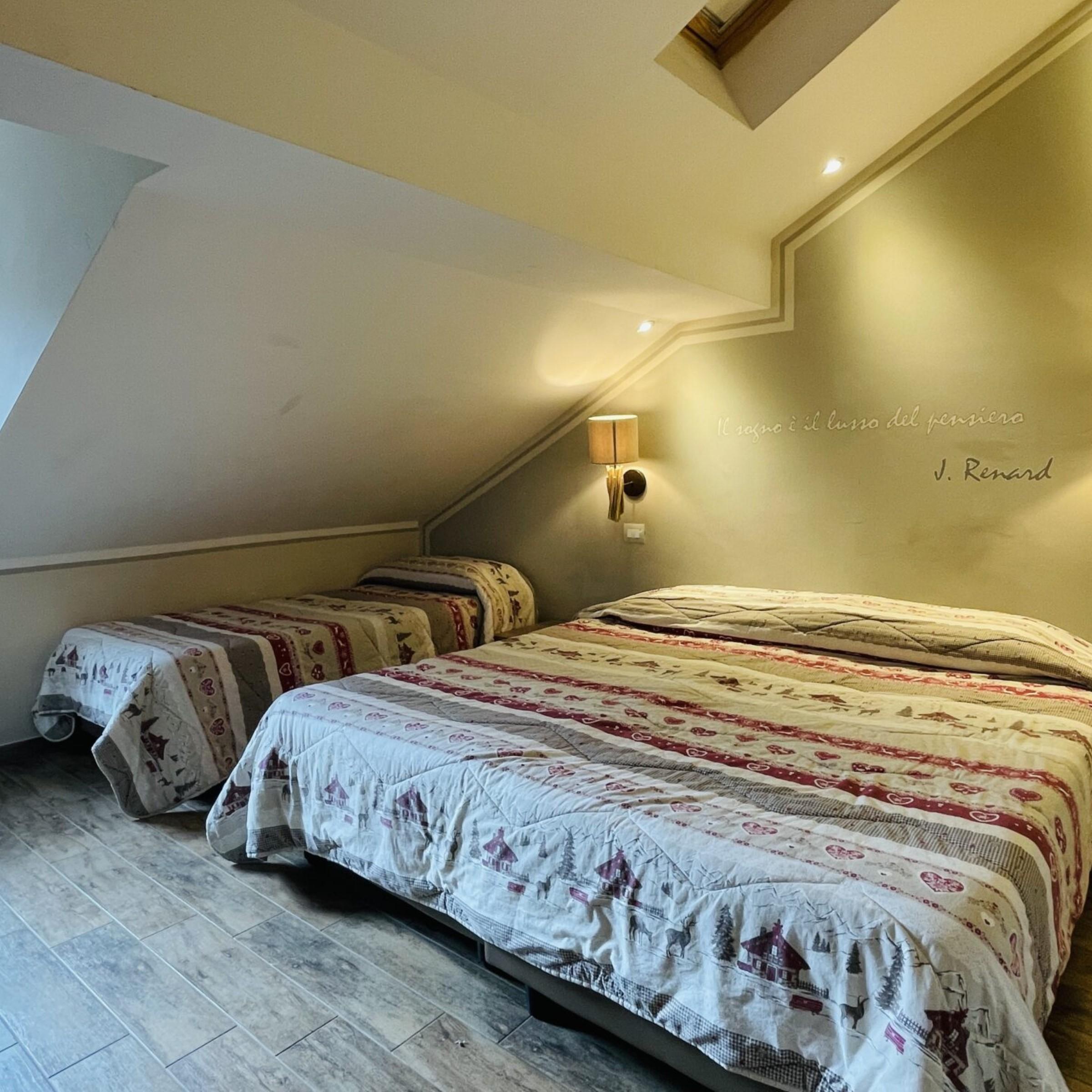 1 Bedroom, Apartment, Quintuple, Attic