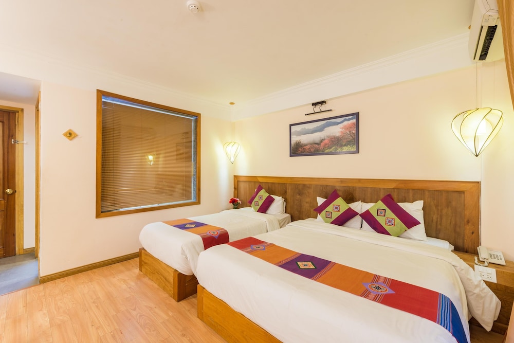 غرفة قياسية بسرير مزدوج، Sapa Panorama Hotel 5/8