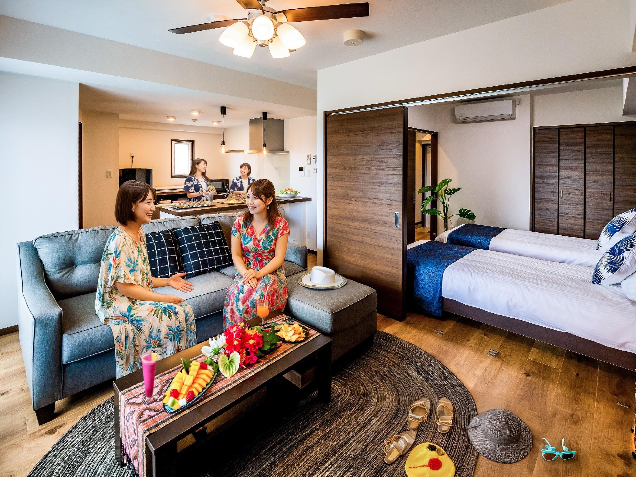 Sky, 4 Beds, Twin Beds, Sea Side, High Floor