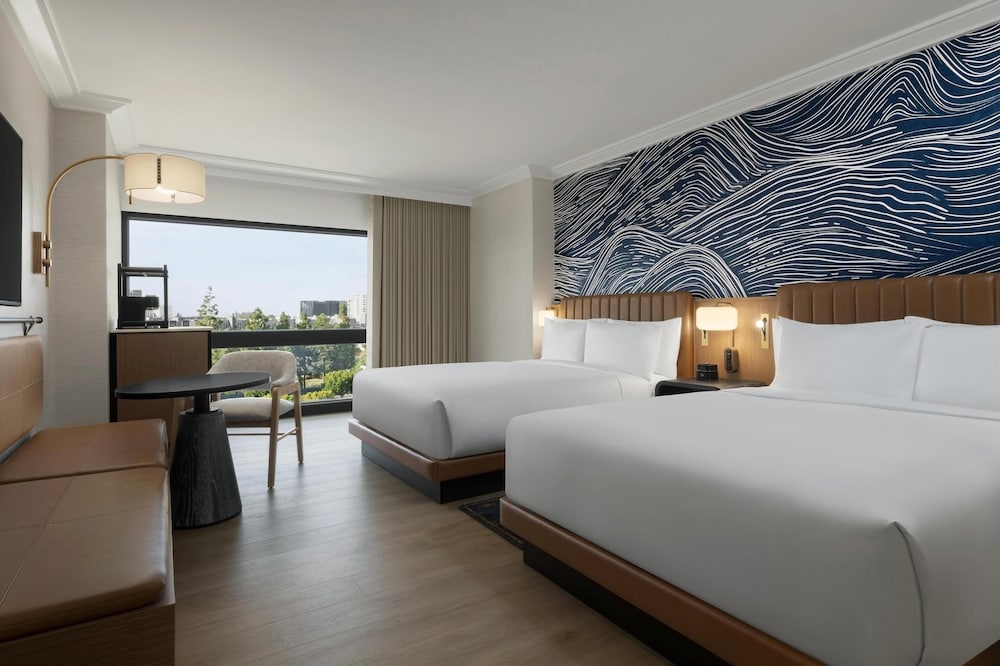 غرفة بسريرين كوين في طابق مرتفع