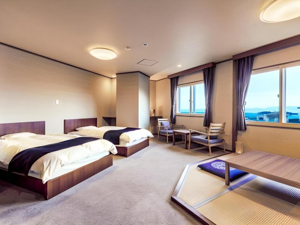 Japanese Western, Standard, Twin Beds