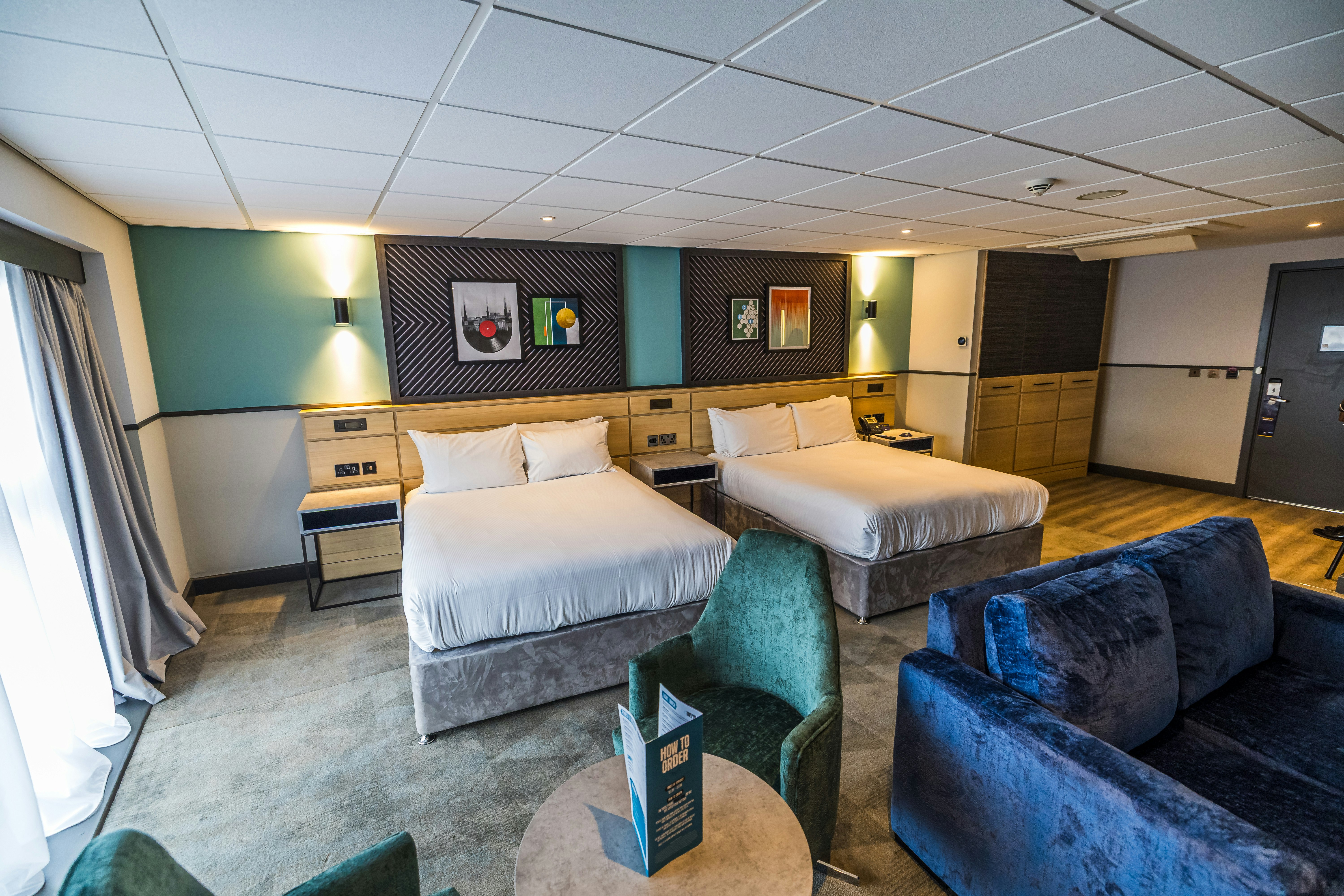 غرفة ديلوكس بسريرين كوين، DoubleTree by Hilton Coventry Building Society Arena 10/10