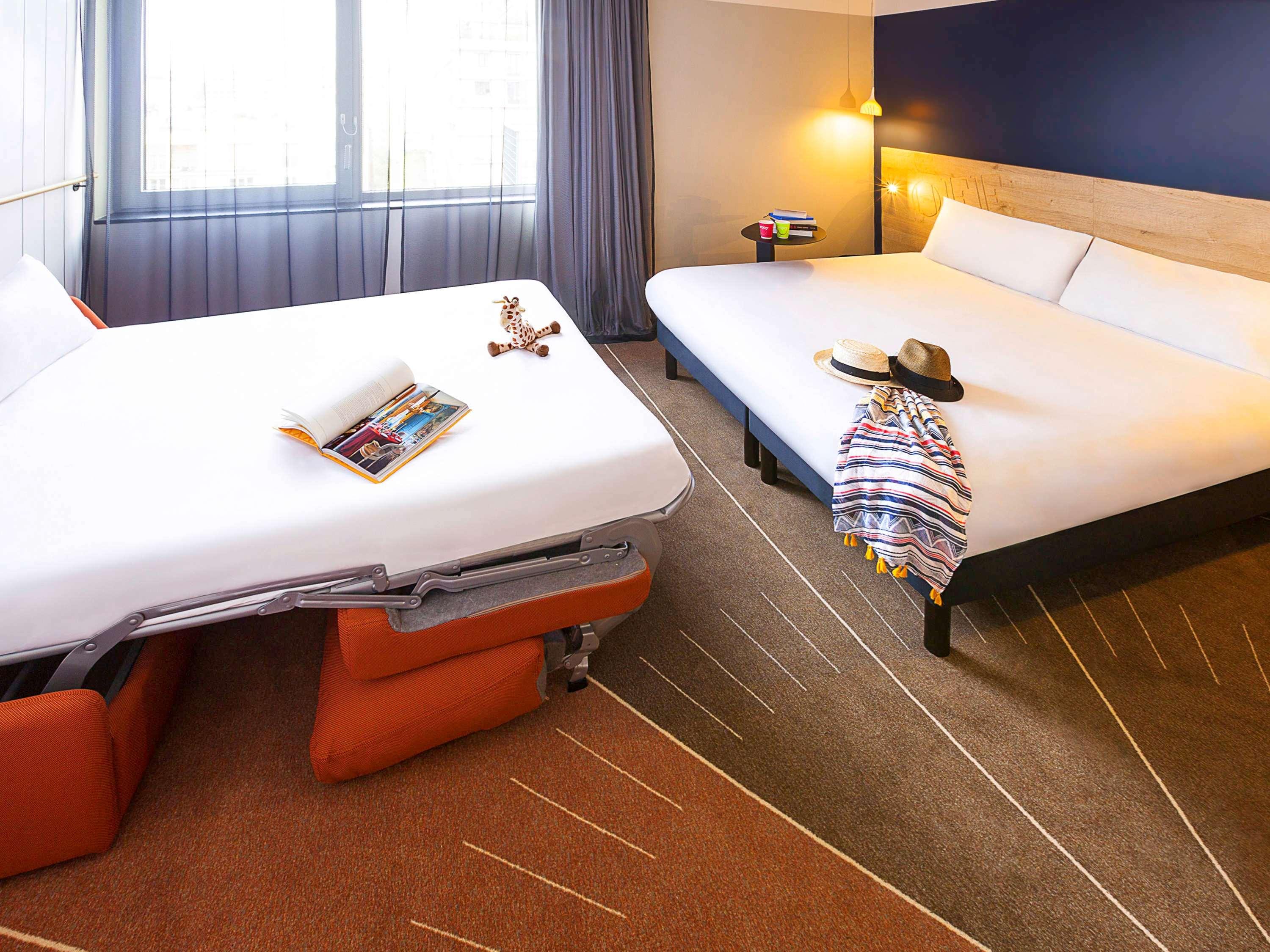 جناح عائلي قياسي بسرير مزدوج مع أريكة، Ibis Styles Paris 16 Boulogne 2/4