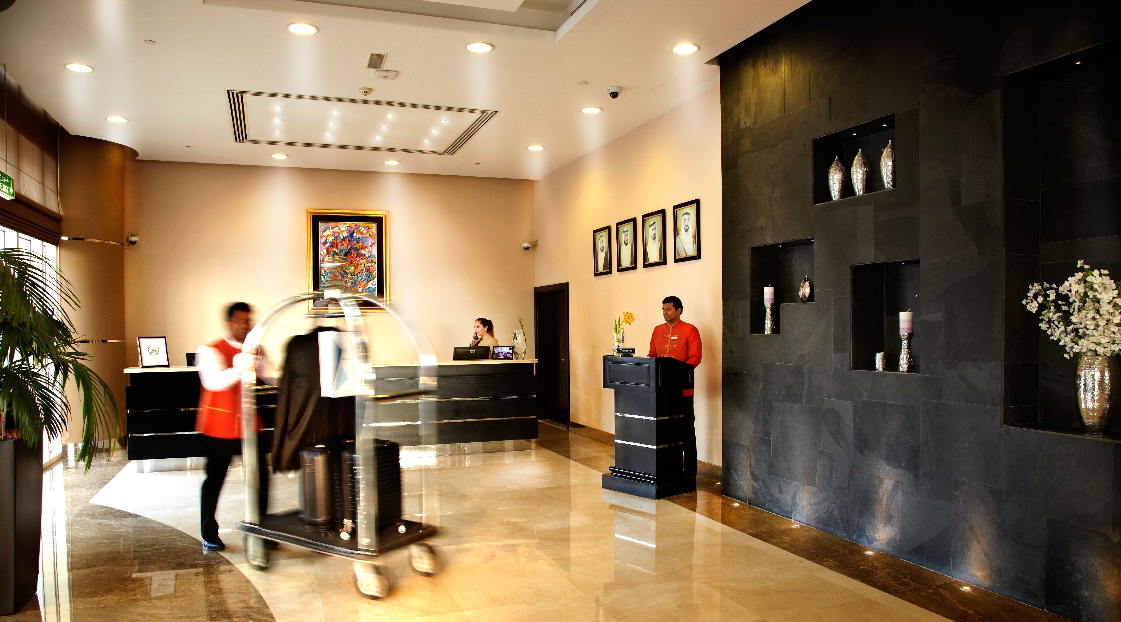Lobby at Cristal Hotel Abu Dhabi, ABU DHABI
