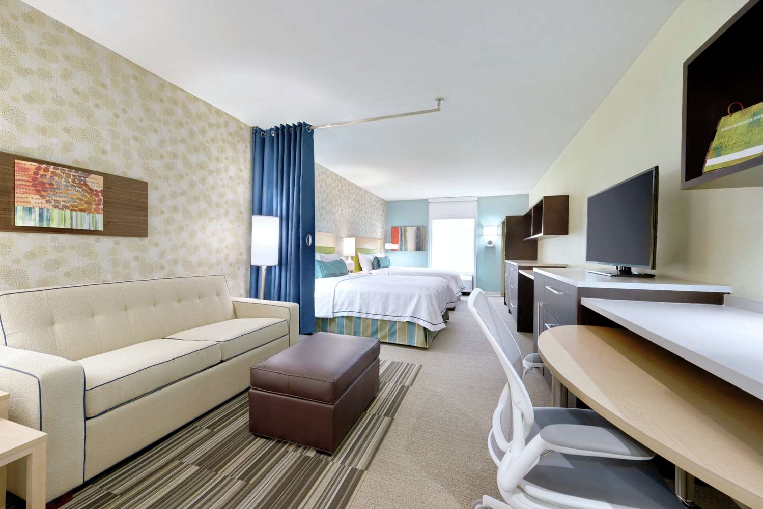 جناح استوديو بسريرين كوين لذوي الإعاقة، Home2 Suites By Hilton Prattville 2/4