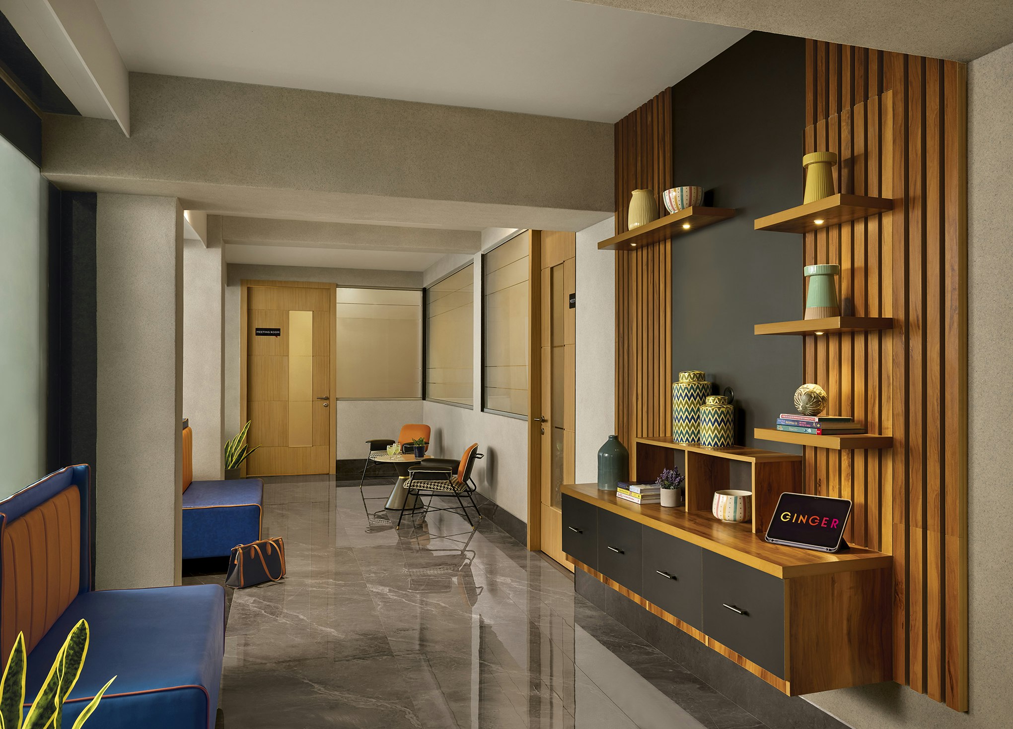Lobby at Ginger Ahmedabad Changodar, Sanand