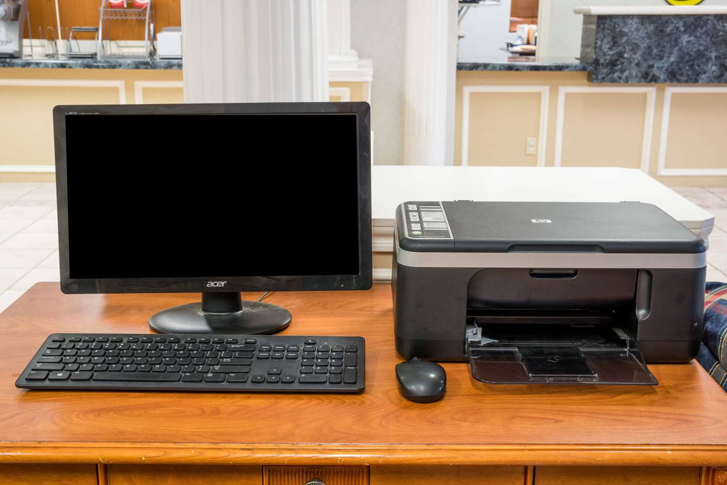 work area