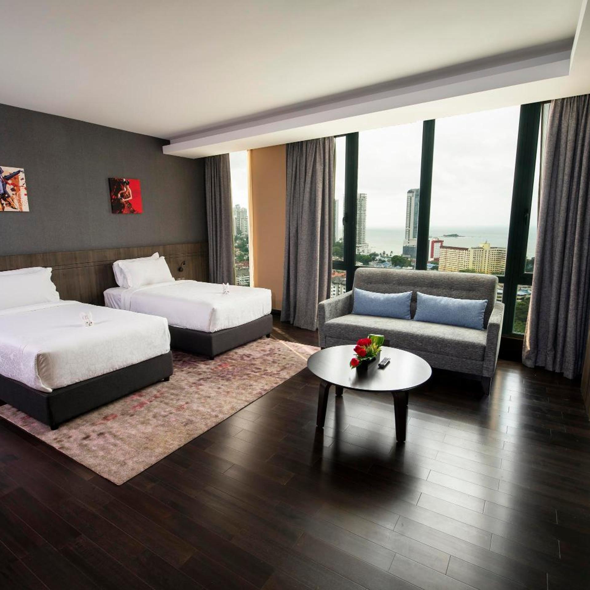 غرفة بريميير بسرير فردي، JAZZ HOTEL PENANG 2/7