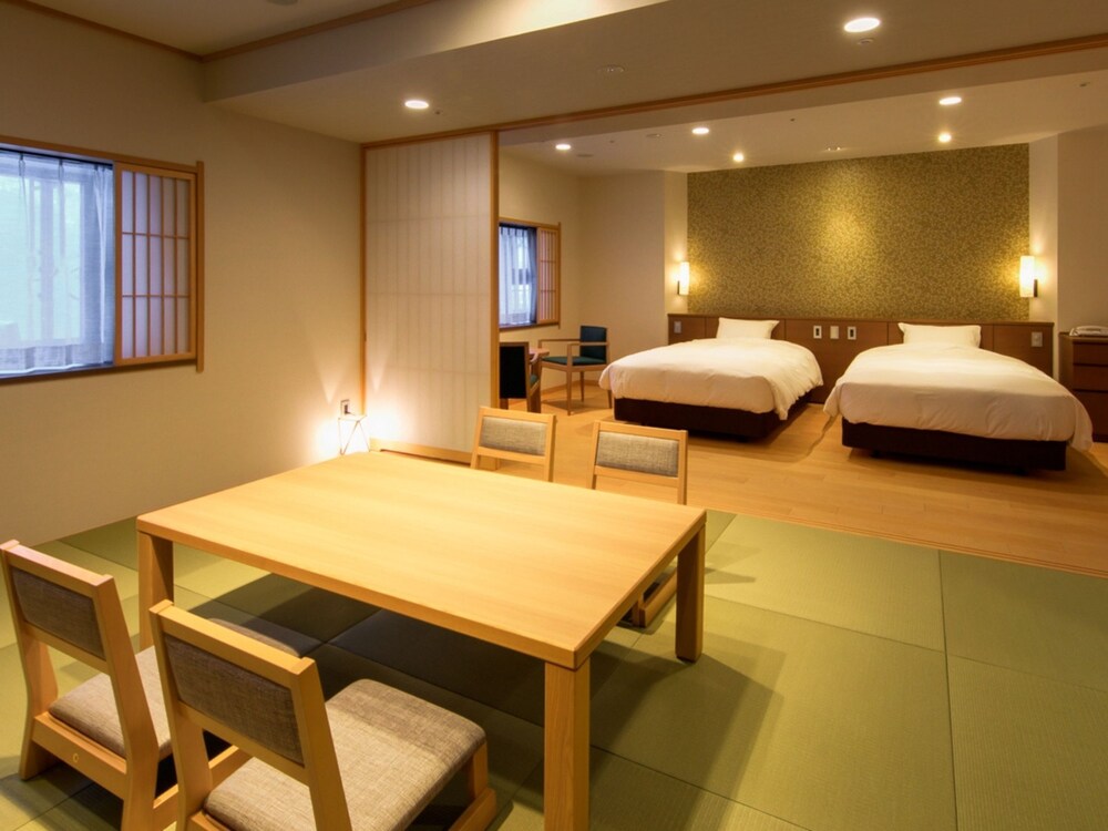 Japanese Western, Deluxe, Twin Beds, 4 Futon Beds, Riverside, Main Tower