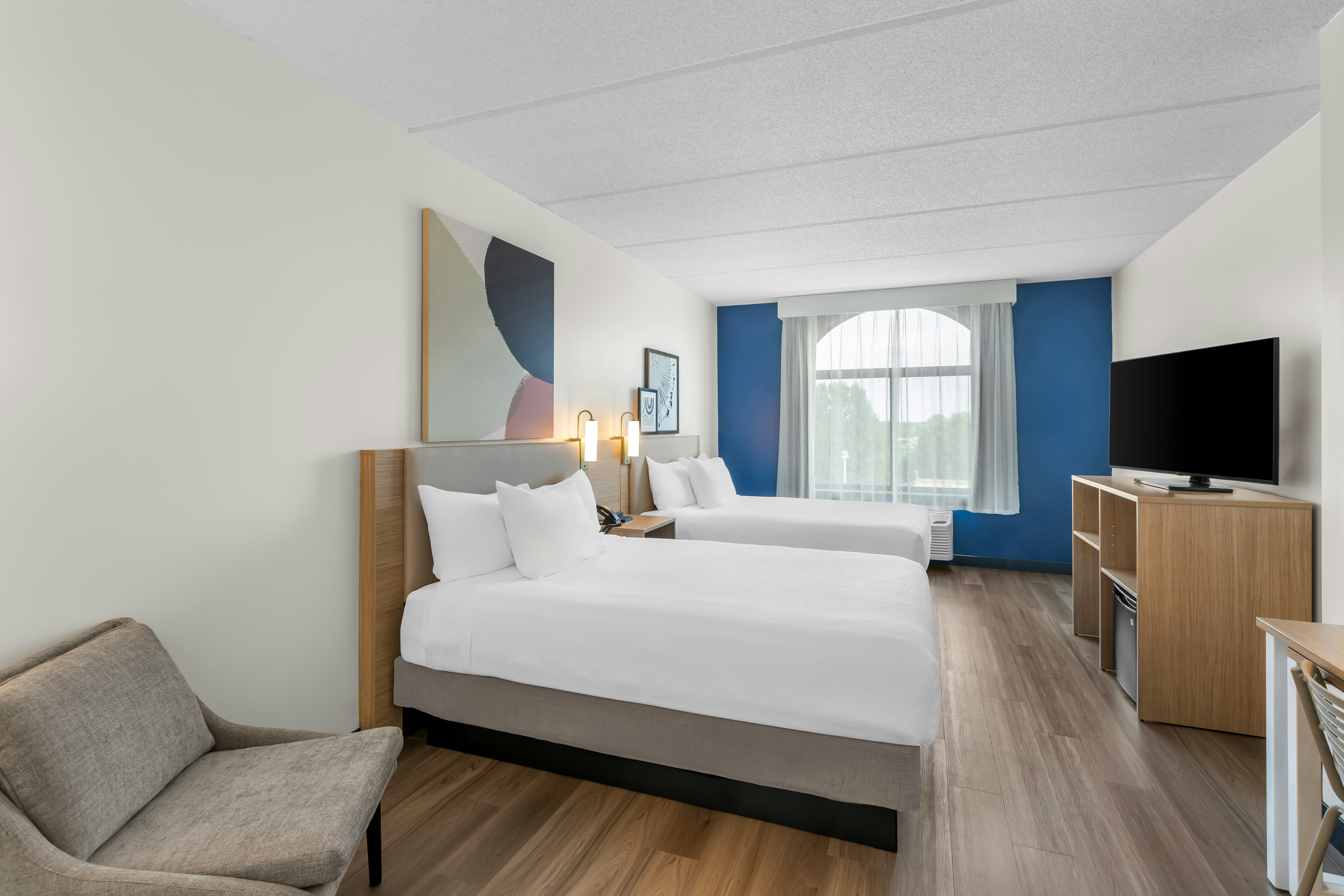 Room, 2 Queen Beds, Spark by Hilton Rock Hill 2/4