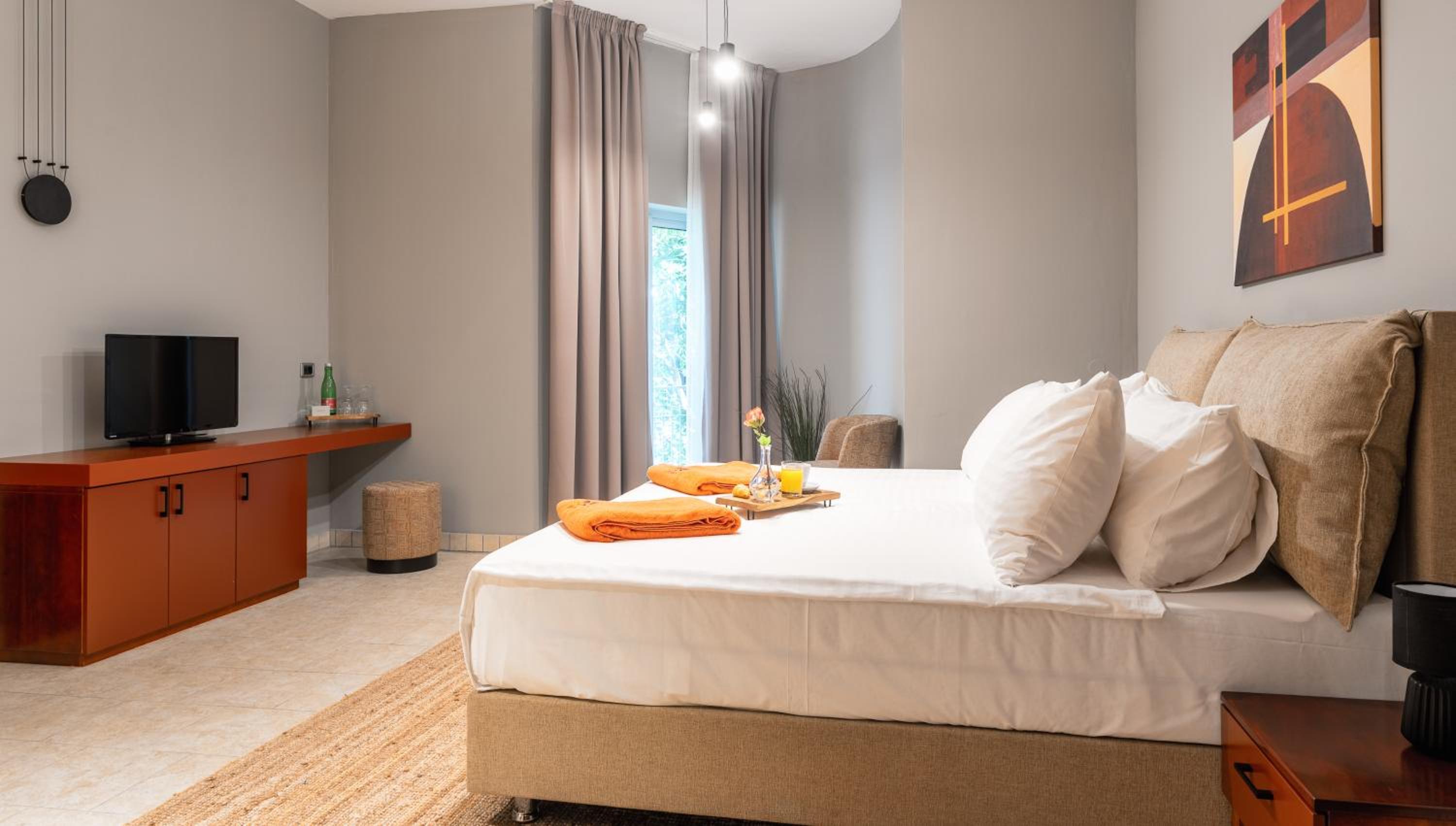 Standard, Single Bed, Garden View