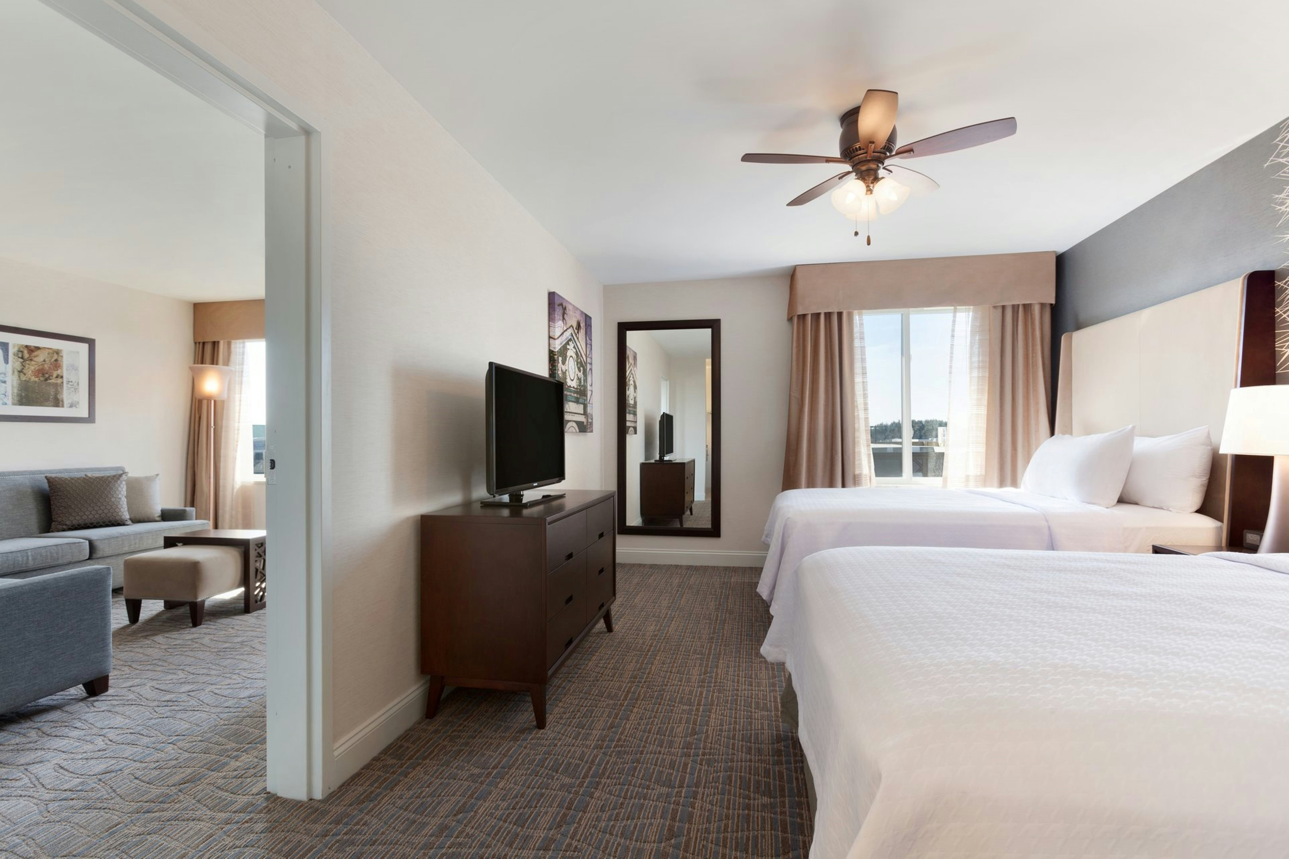 2 Bedrooms, Suite, 1 King or 2 Queen Beds