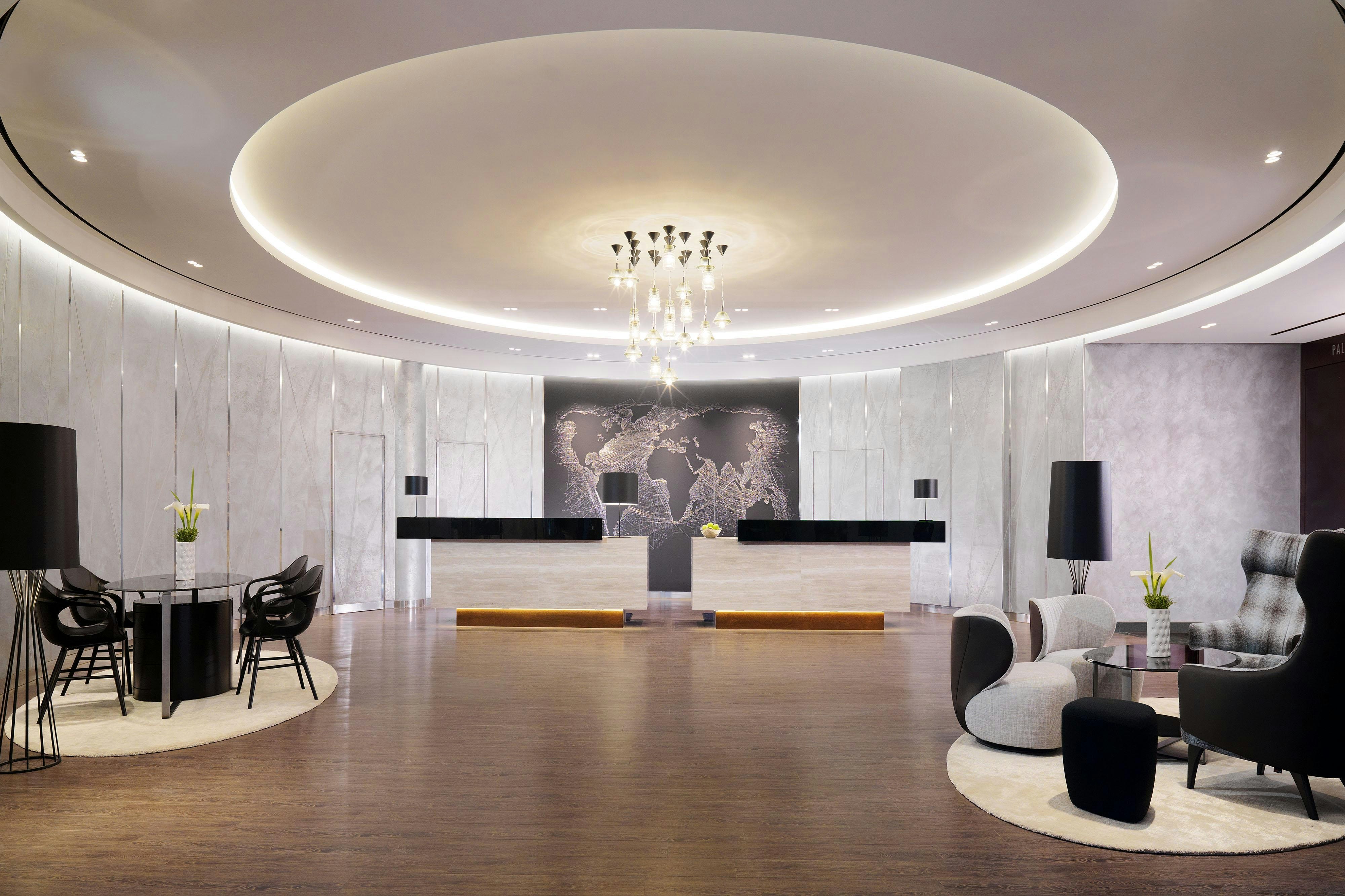 Lobby at Le Meridien Hamburg, HAMBURG