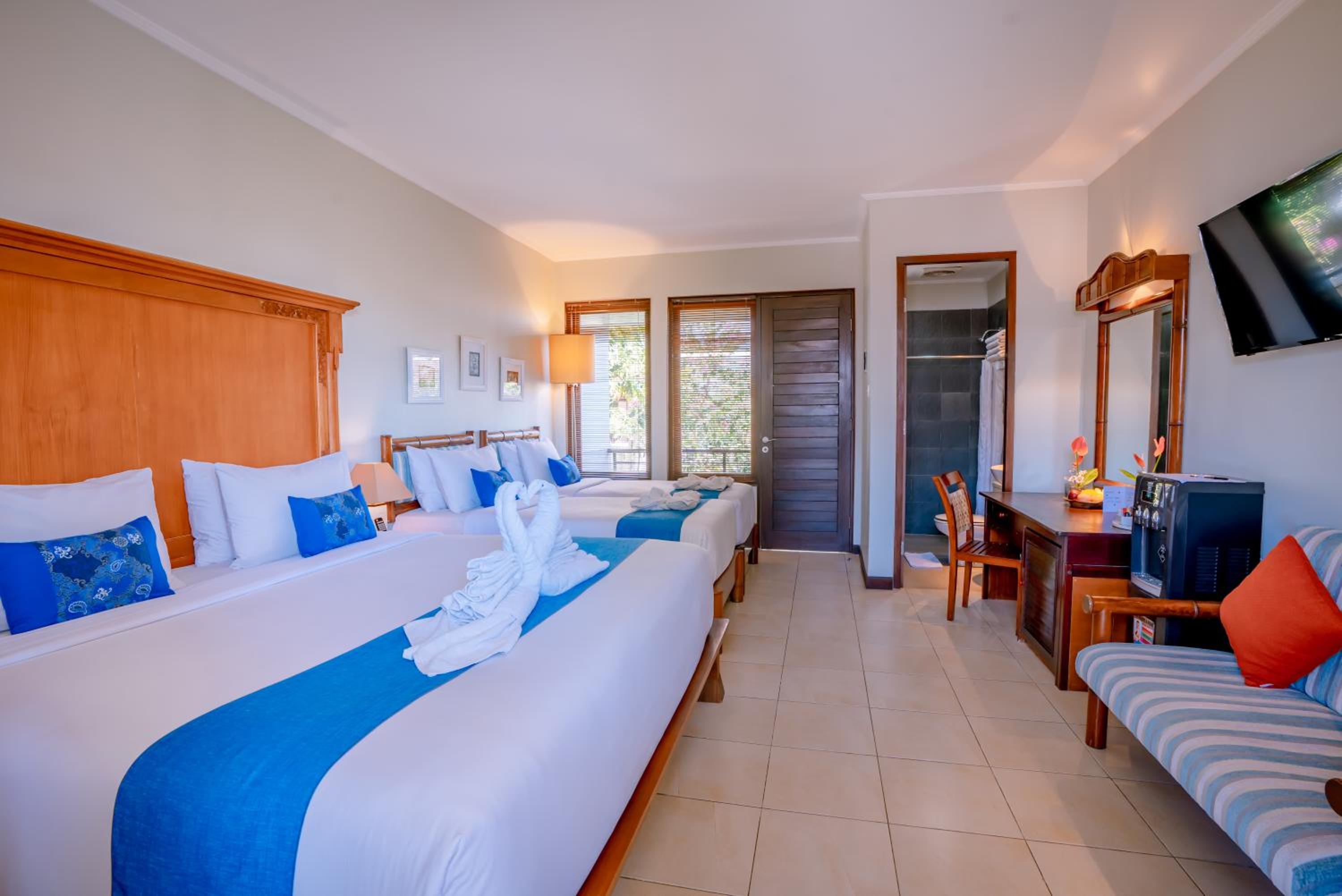 FAMILY, DOUBLE OR TWIN BED