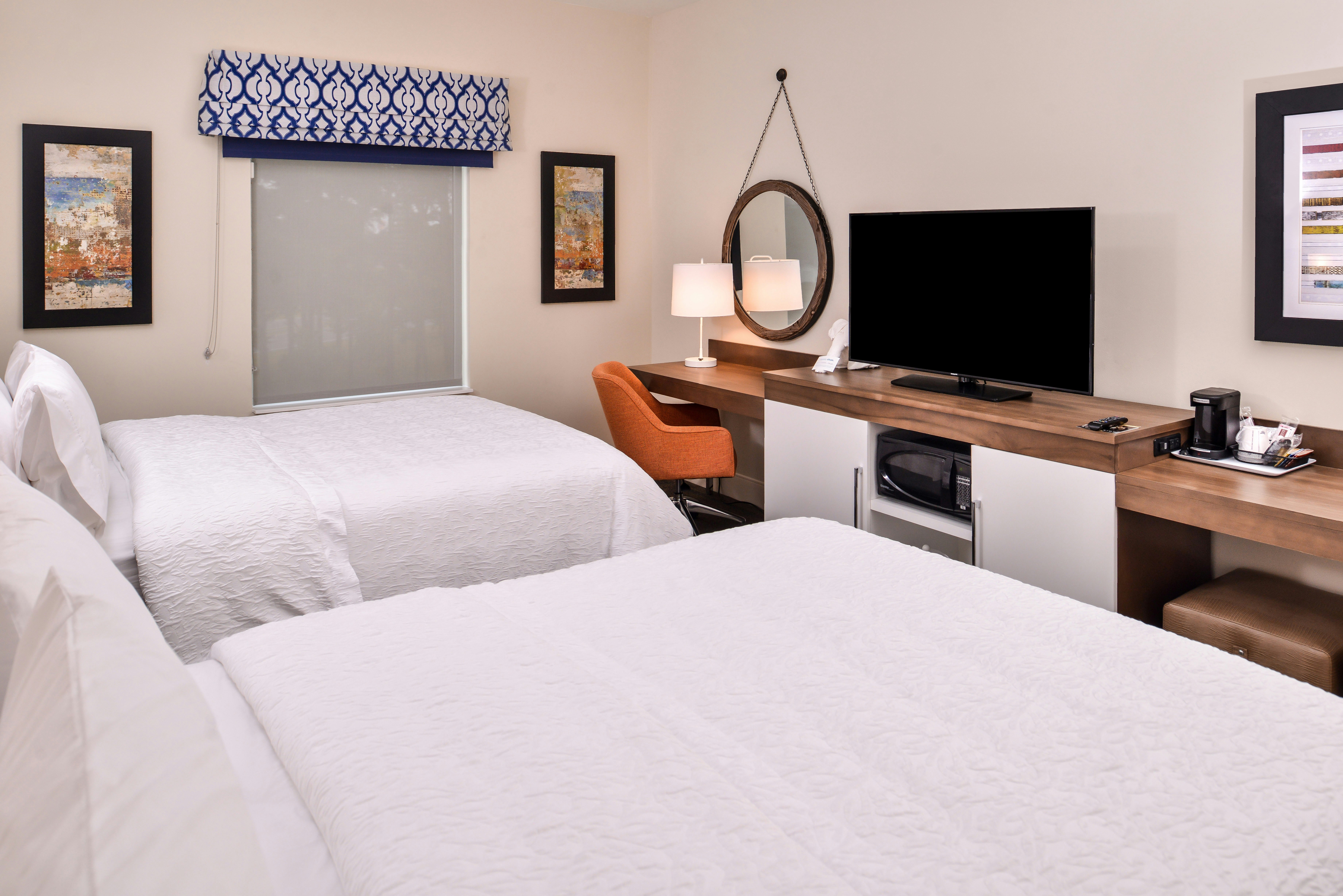 غرفة بسريرين كوين، Hampton Inn Benson Nc 2/4