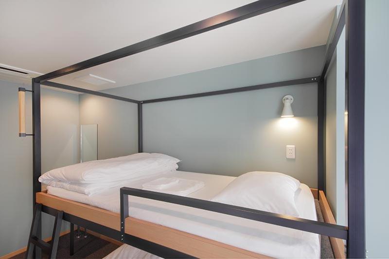 Room, Twin Beds, Bunk Bed, Shared Bathroom