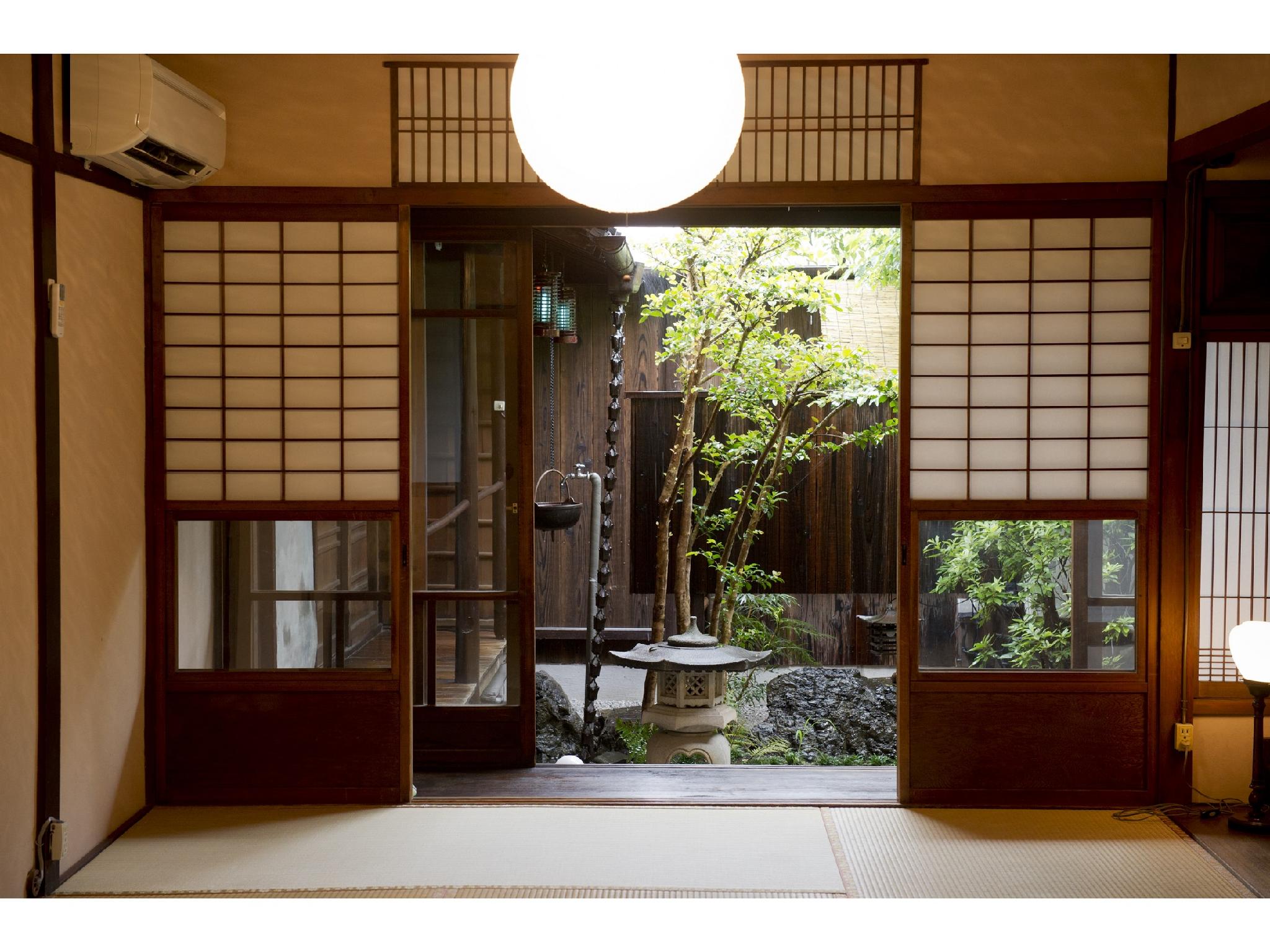 Japanese, Traditional, Garden View, Kyoto Town House