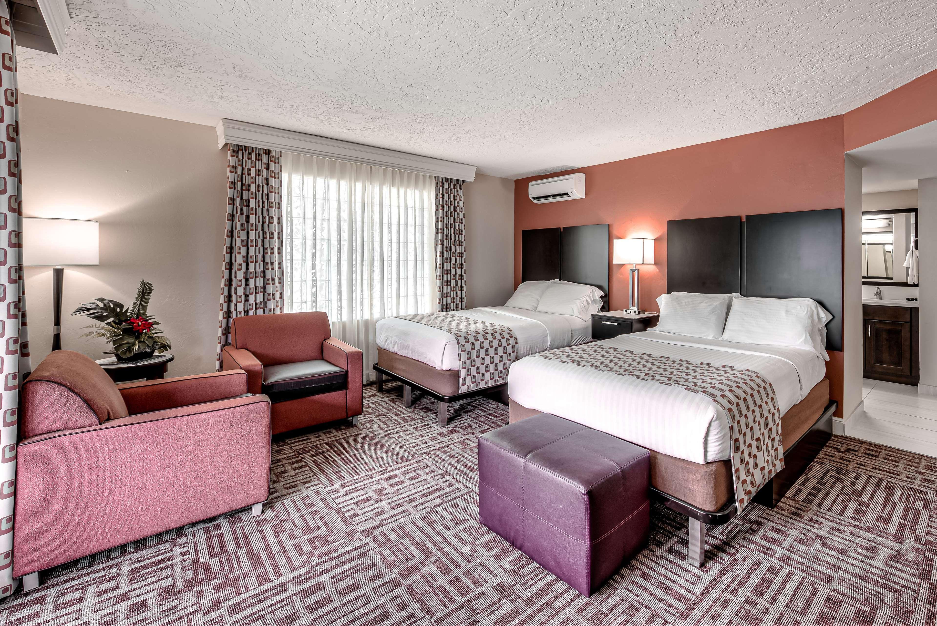 ROOM, 2 DOUBLE BEDS, POOL VIEW, BALCONY, ACCESSIBLE