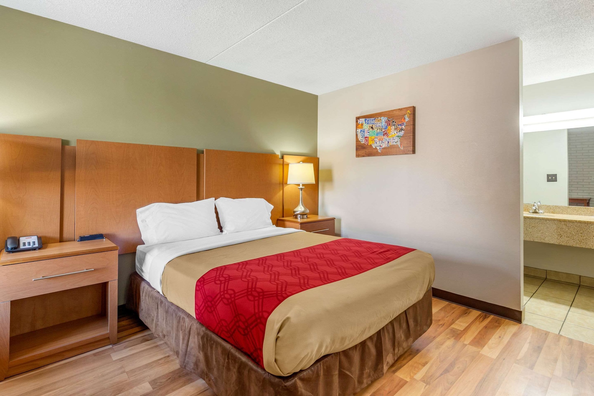 غرفة بسرير كينج لذوي الإعاقة، Econo Lodge Creedmoor - Butner 5/10