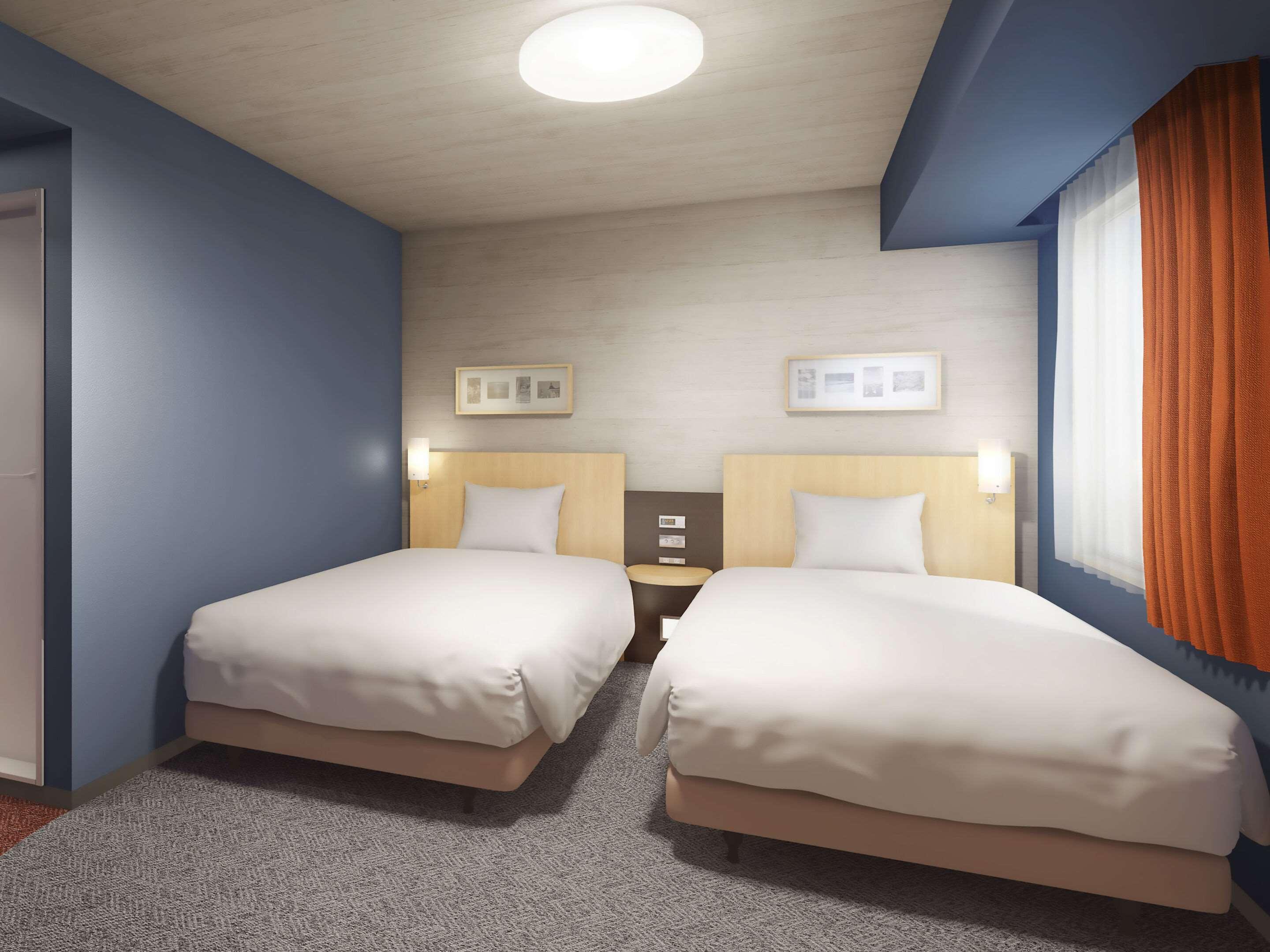 ROOM, TWIN BEDS