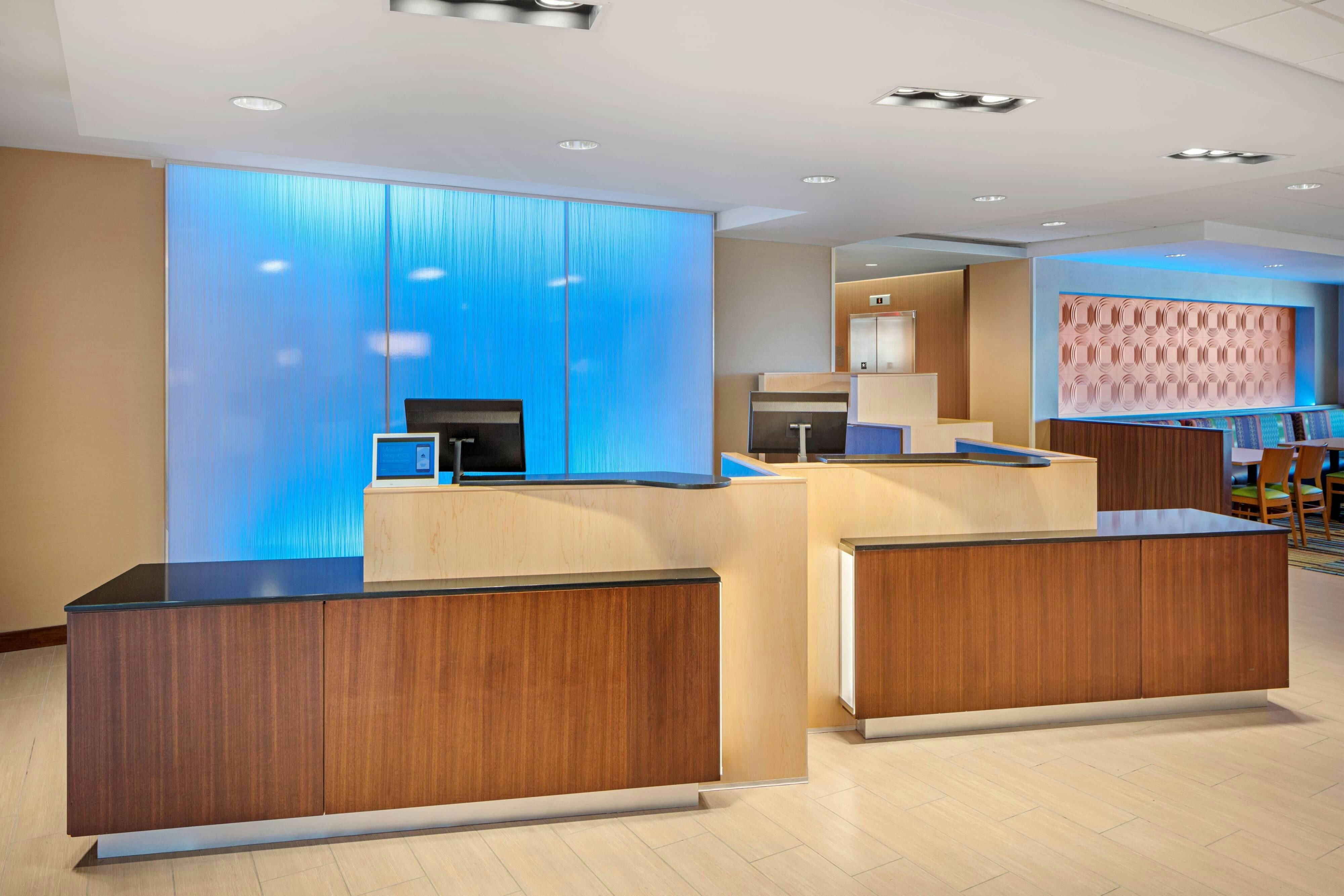 Lobby at Fairfield Inn Suites North Bergen, NORTH BERGEN - NJ