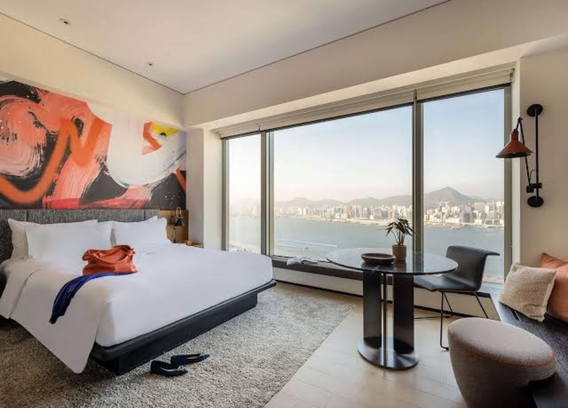Room, Double Bed, Urban View