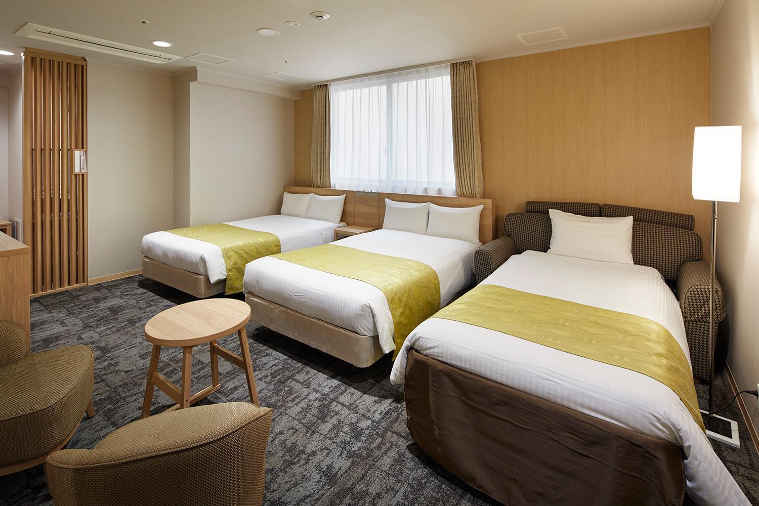 Semi Room, Deluxe, 2 Semi Double Beds, Sofa