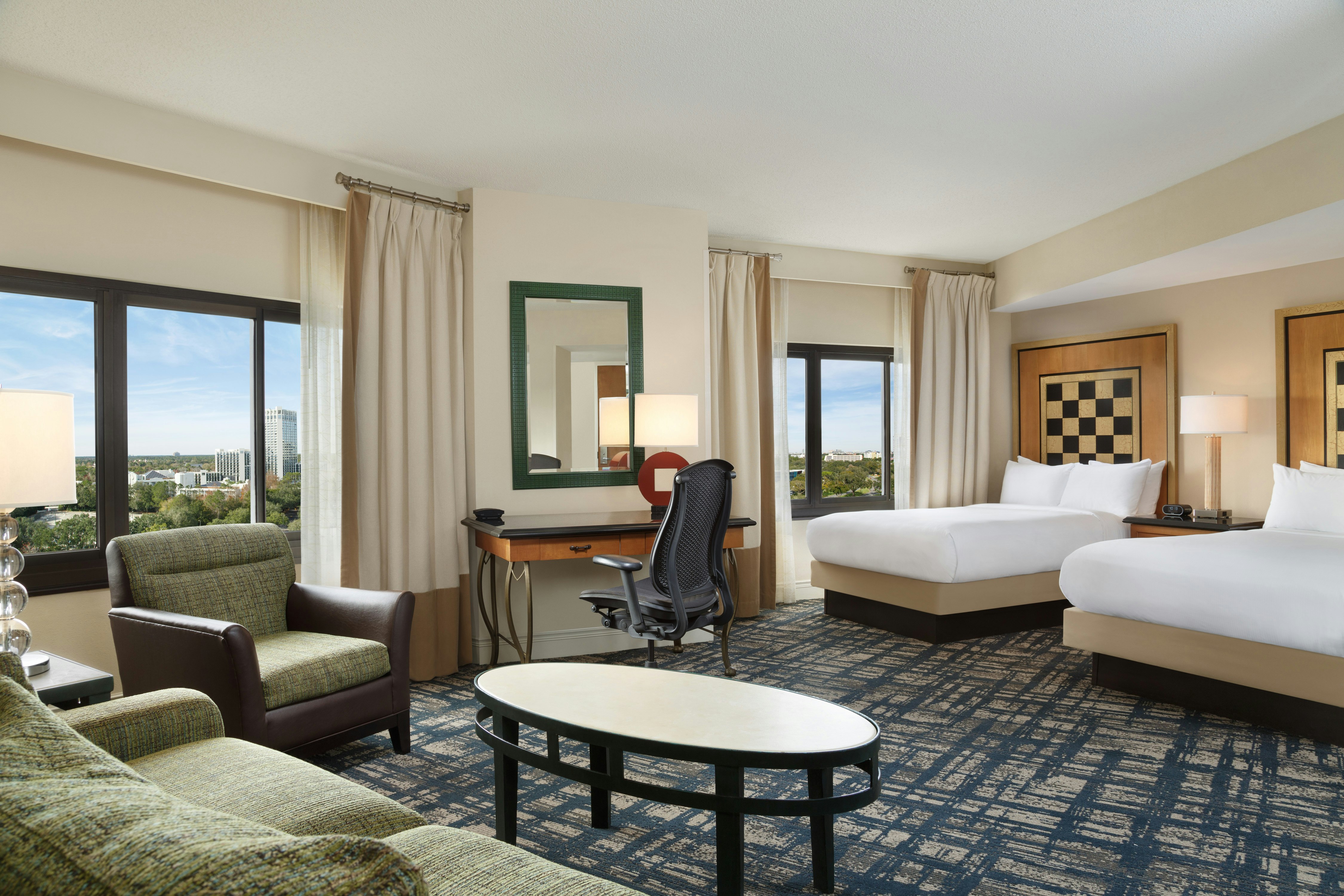 JUNIOR SUITE, 2 QUEEN BEDS, ACCESSIBLE