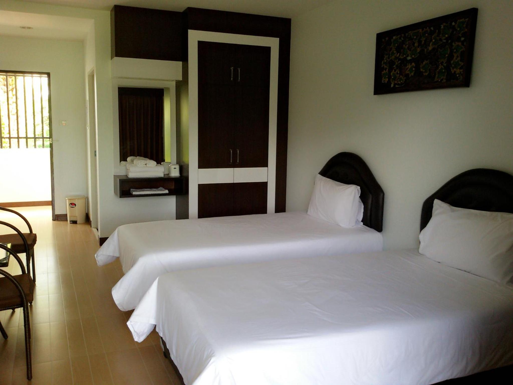 غرفة قياسية بسريرين منفصلين، Evergreen Resort Chanthaburi 5/10